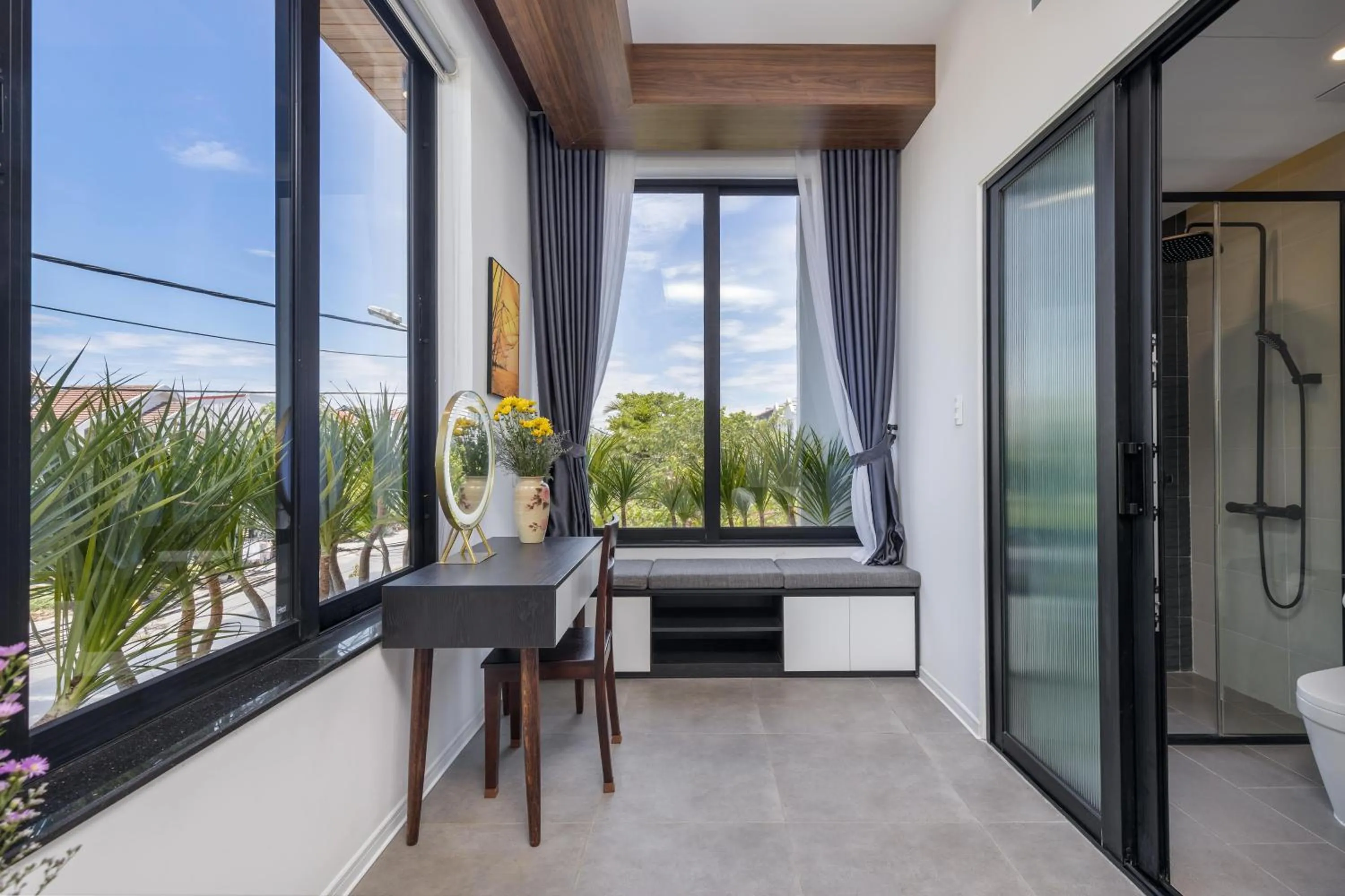 Balcony/Terrace in Charm Champion Villa Hoian