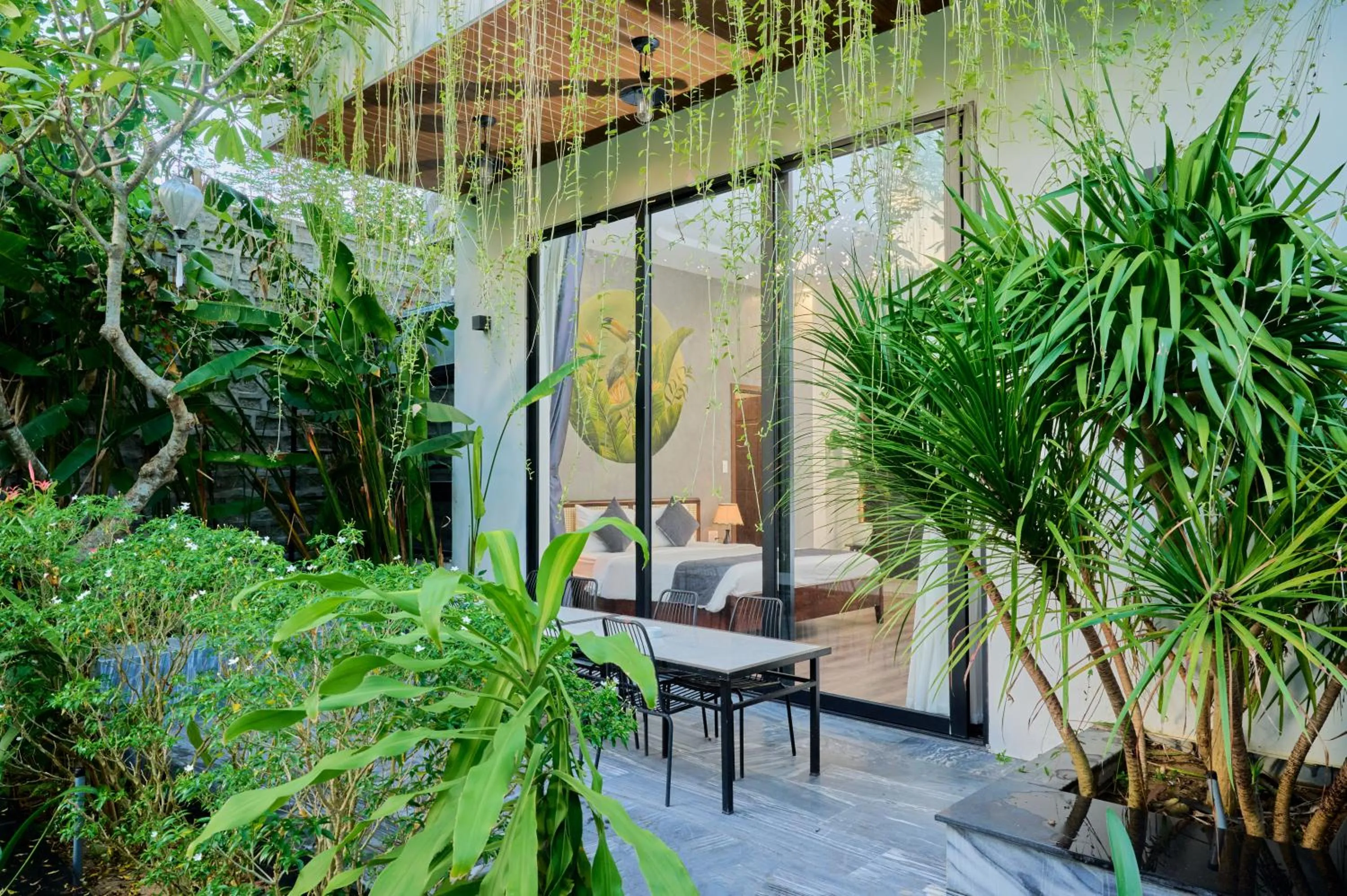 Balcony/Terrace in Charm Champion Villa Hoian