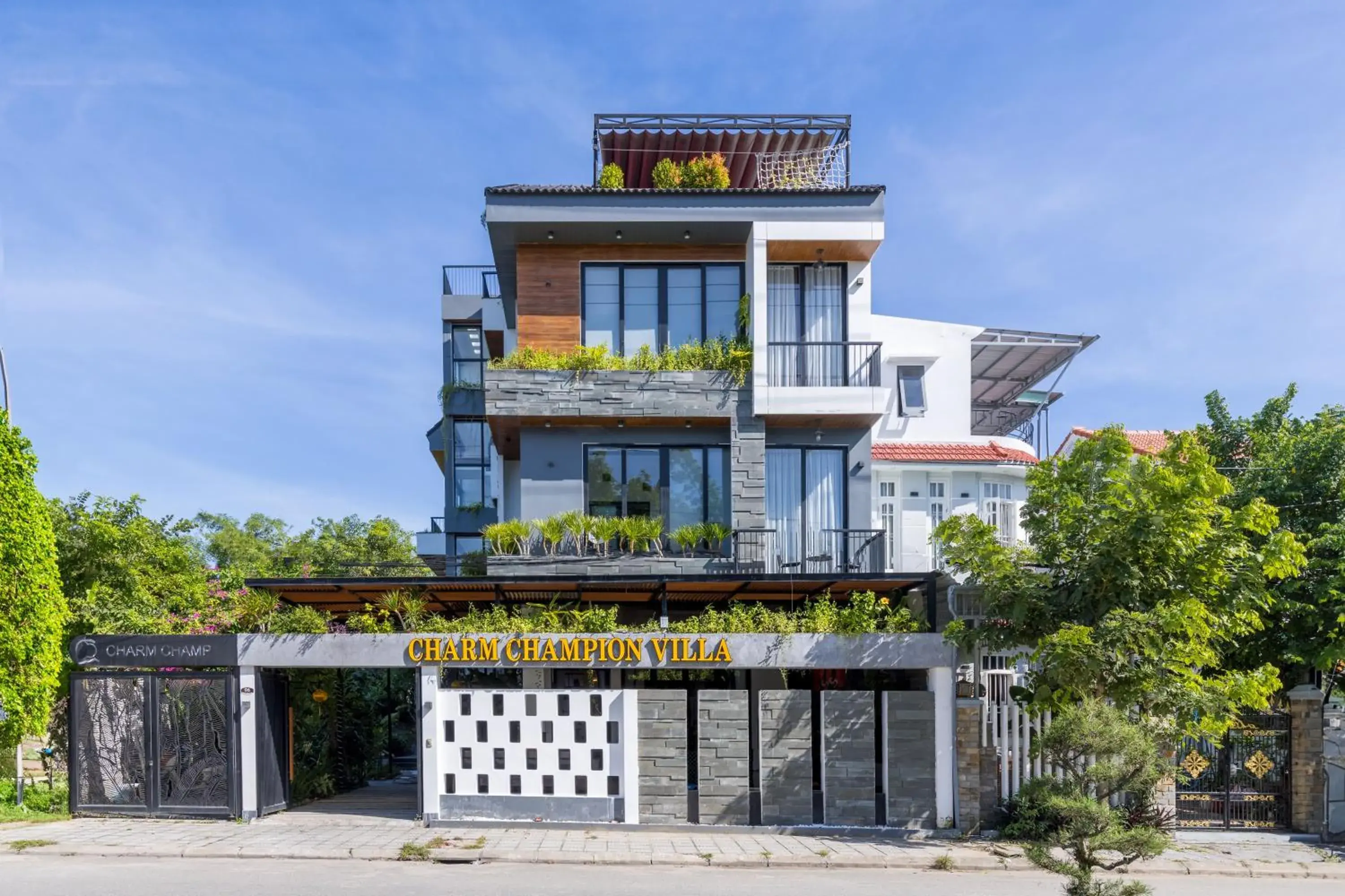 Property building in Charm Champion Villa Hoian Property building in Charm Champion Villa Hoian