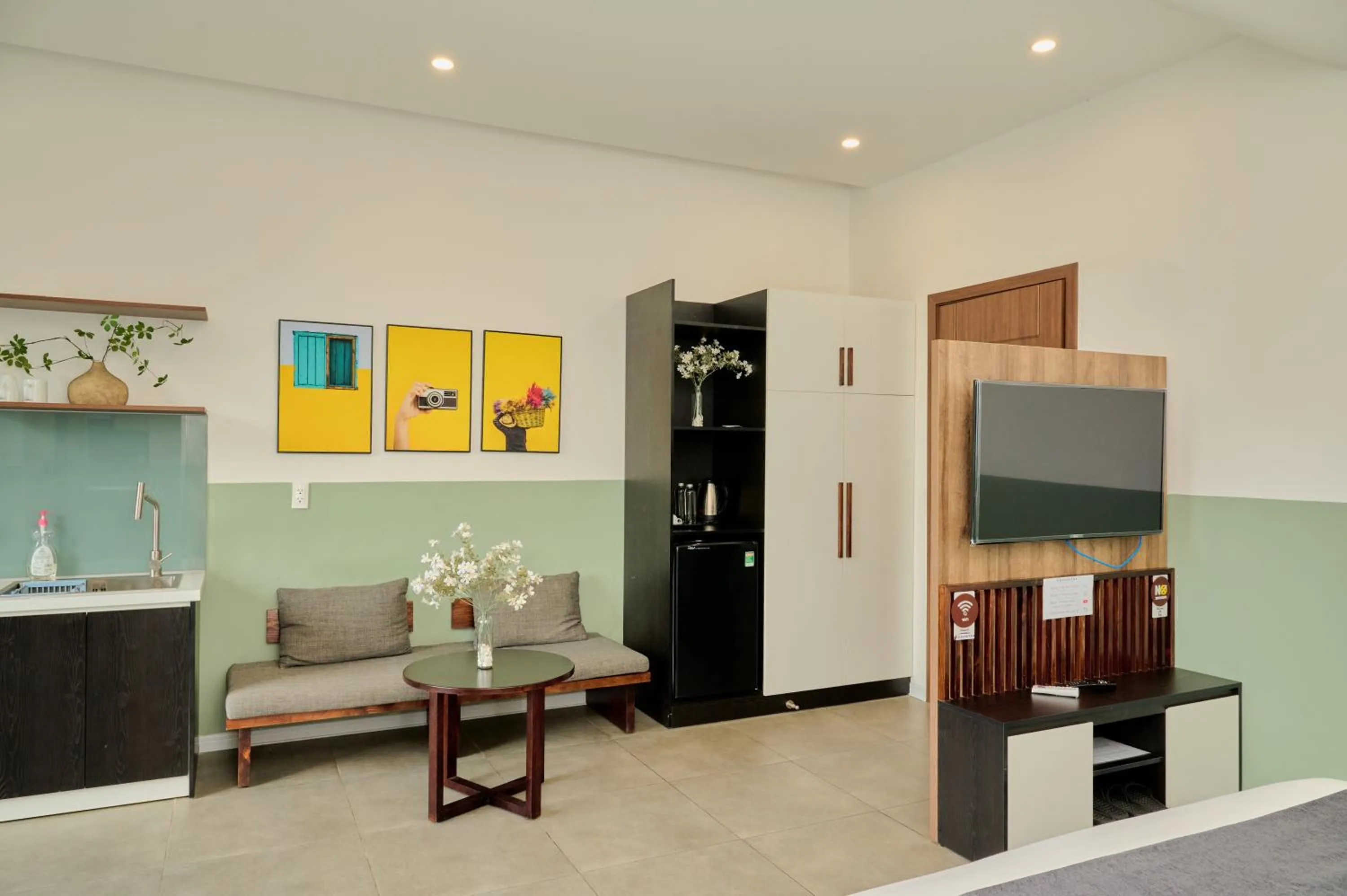 Living room in Charm Champion Villa Hoian