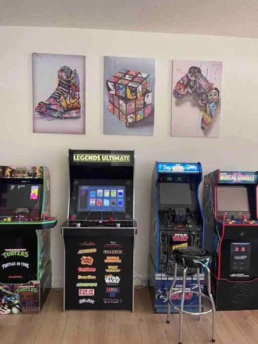 Game Room in Casa Blanca luxury Villa Private pool sleeps 30!