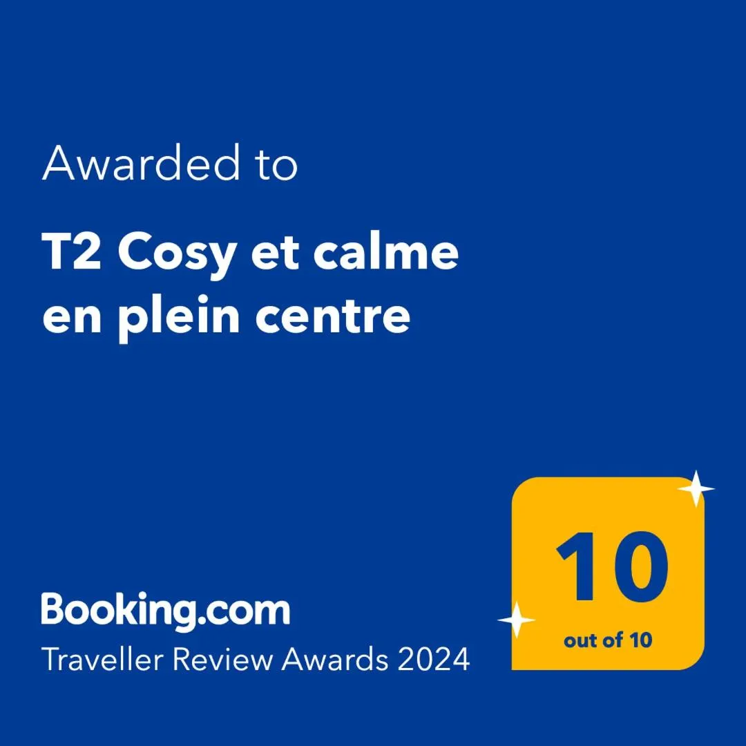 T2 Cosy et calme en plein centre