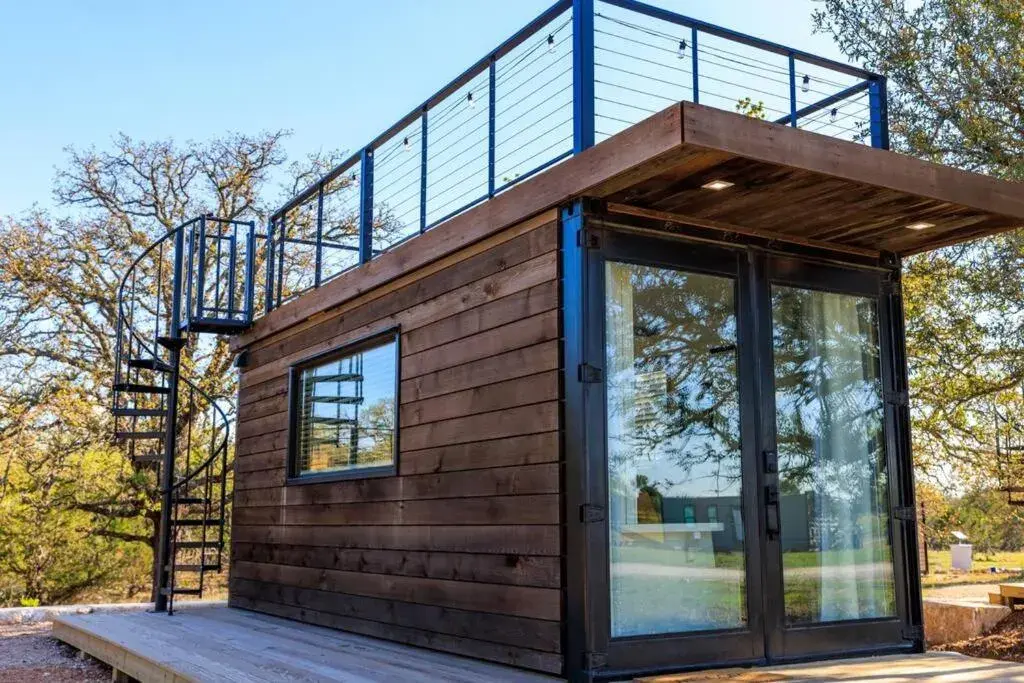 Studio in New The Texas Retreat-Container Home Studio in New The Texas Retreat-Container Home