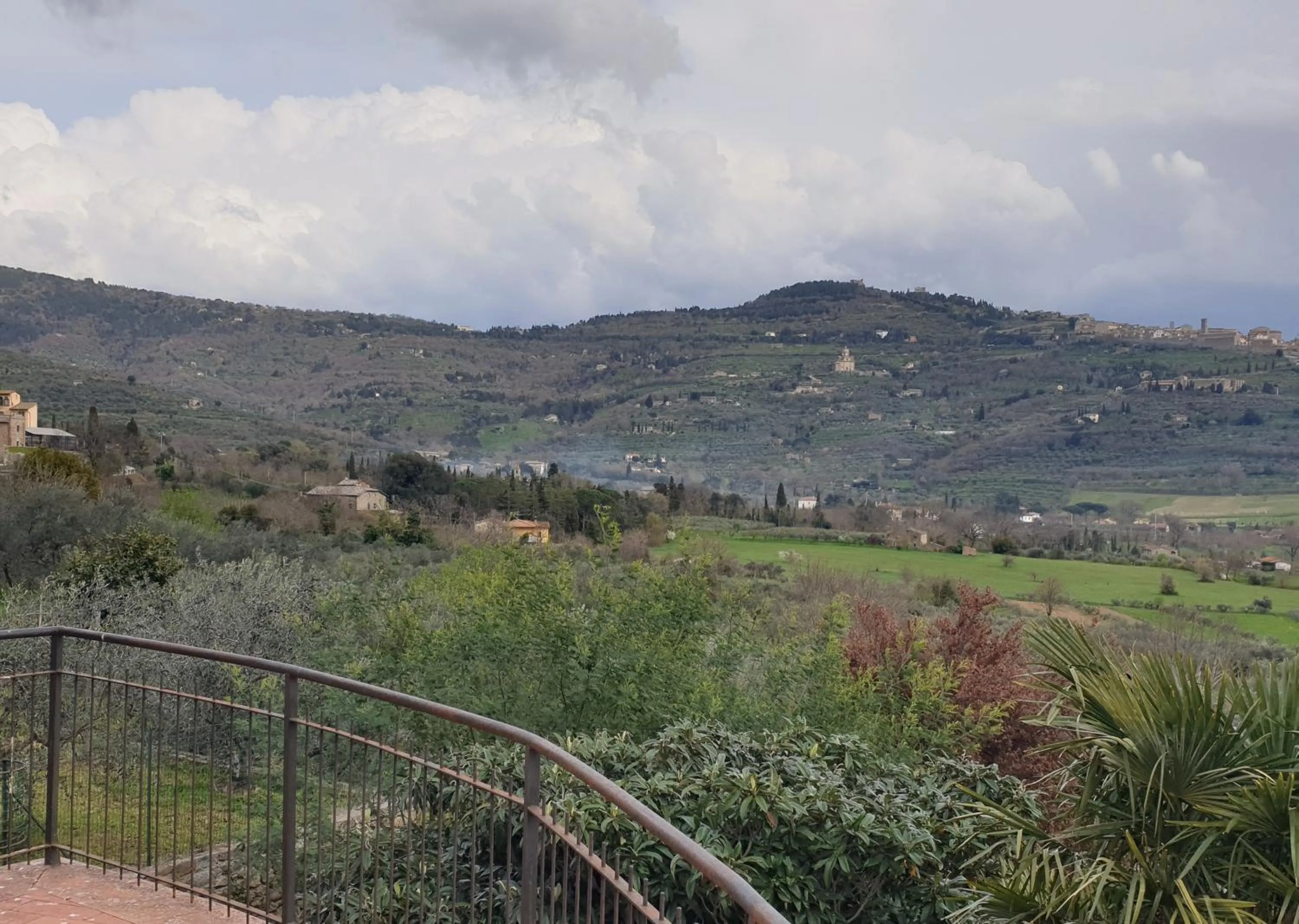 Natural landscape in B&B Il Mandorlo