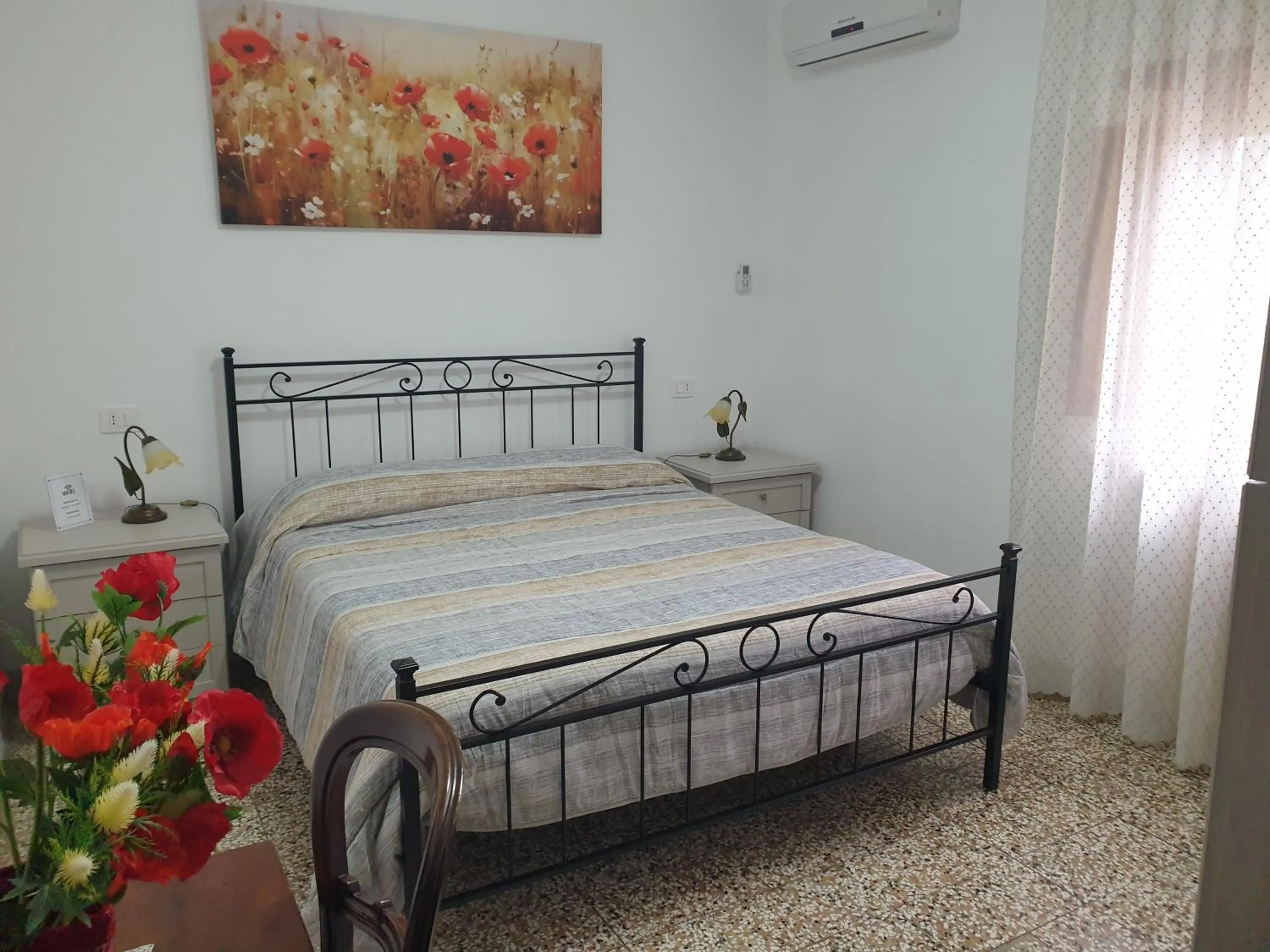 Bedroom, Bed in B&B Il Mandorlo