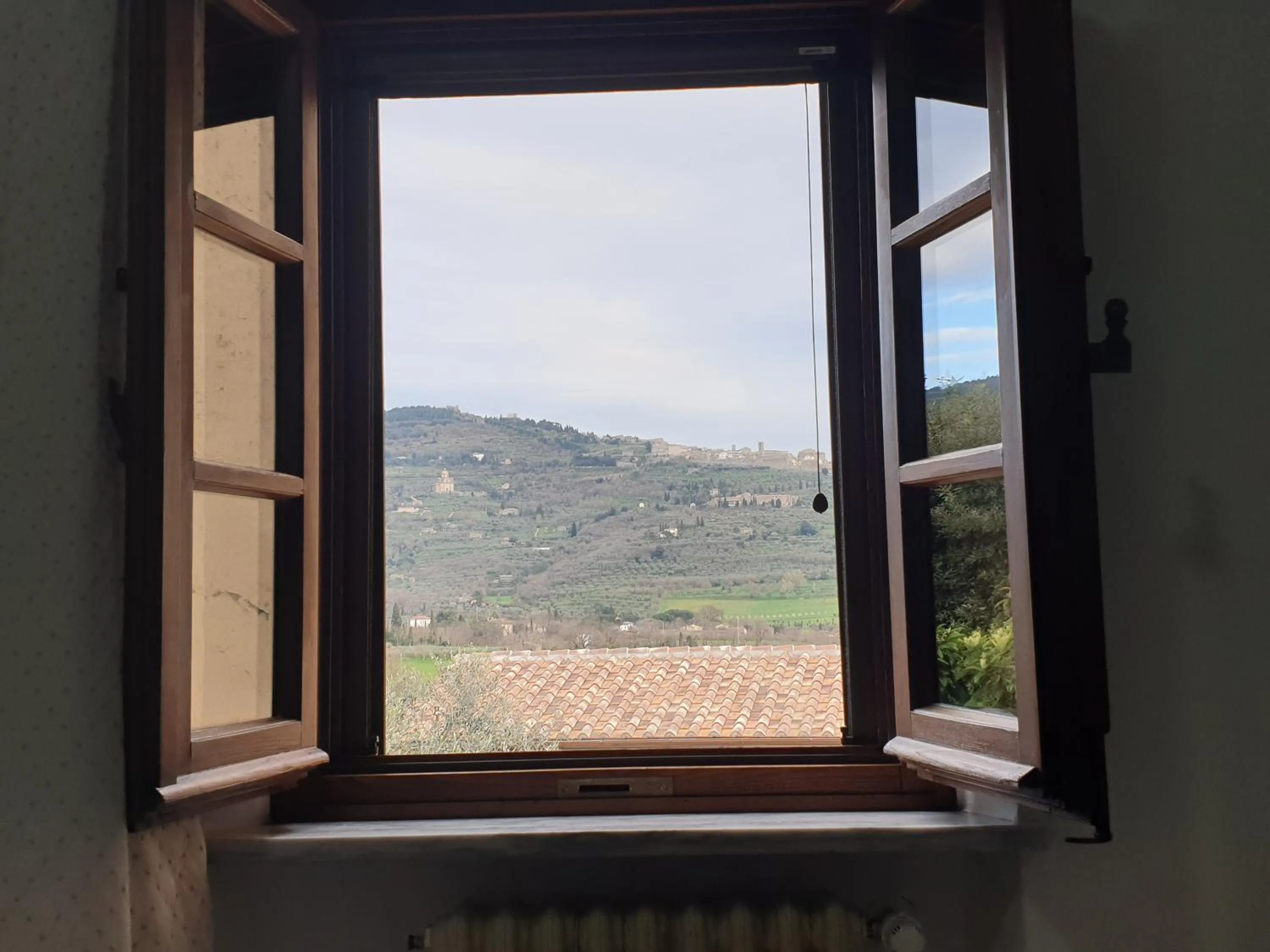 Natural landscape in B&B Il Mandorlo