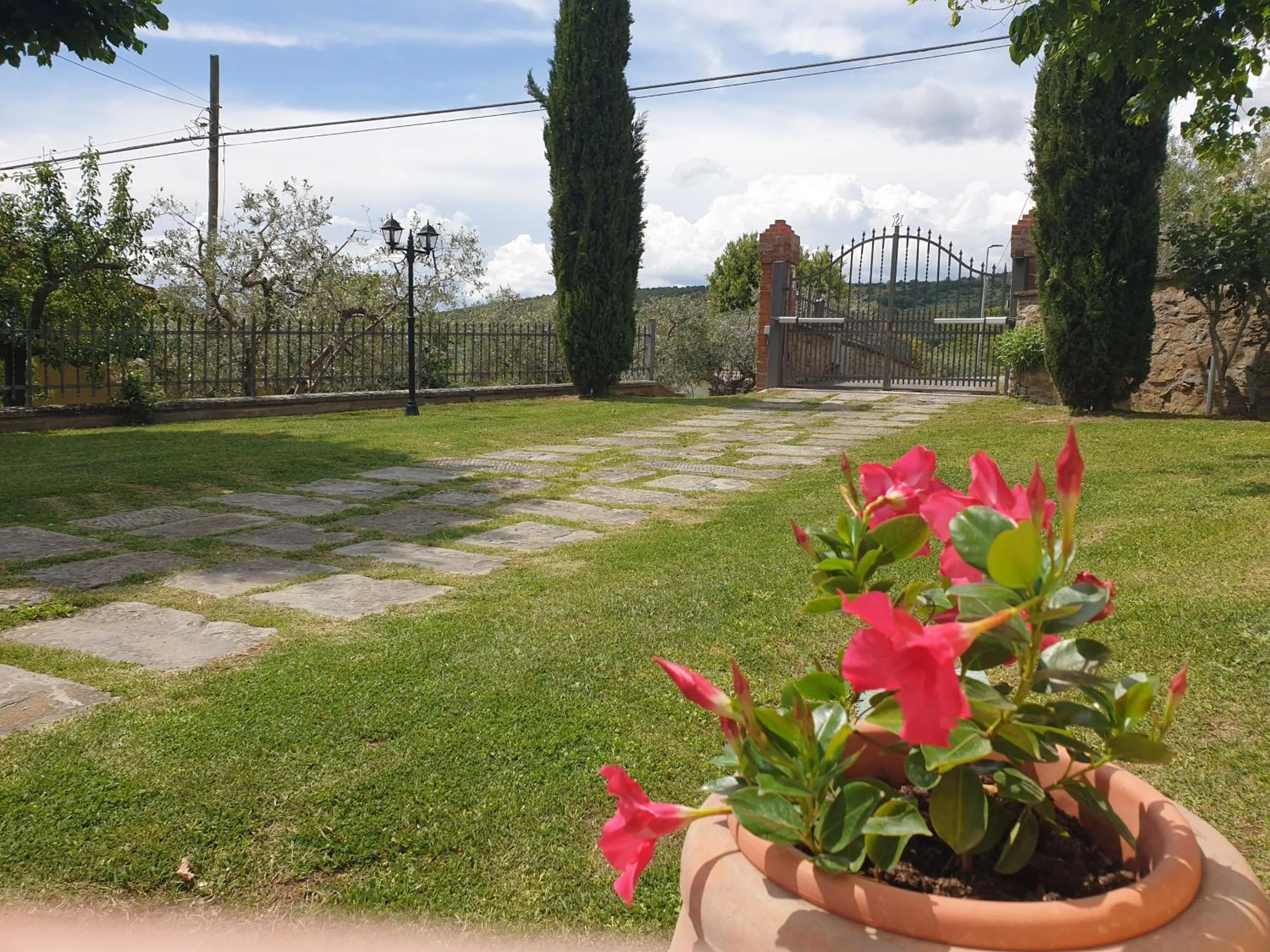 Garden in B&B Il Mandorlo