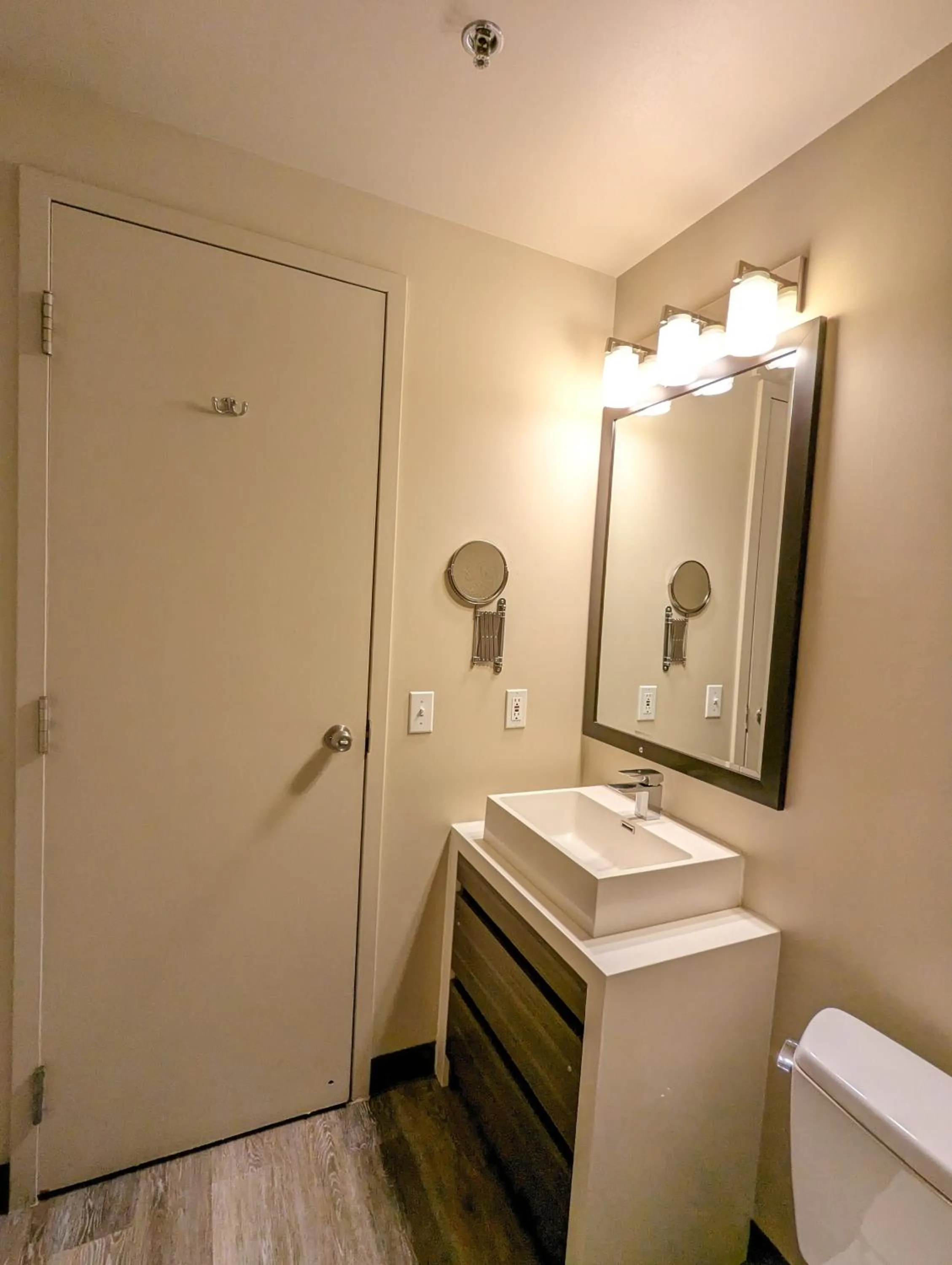 Toilet in King Edward Hotel