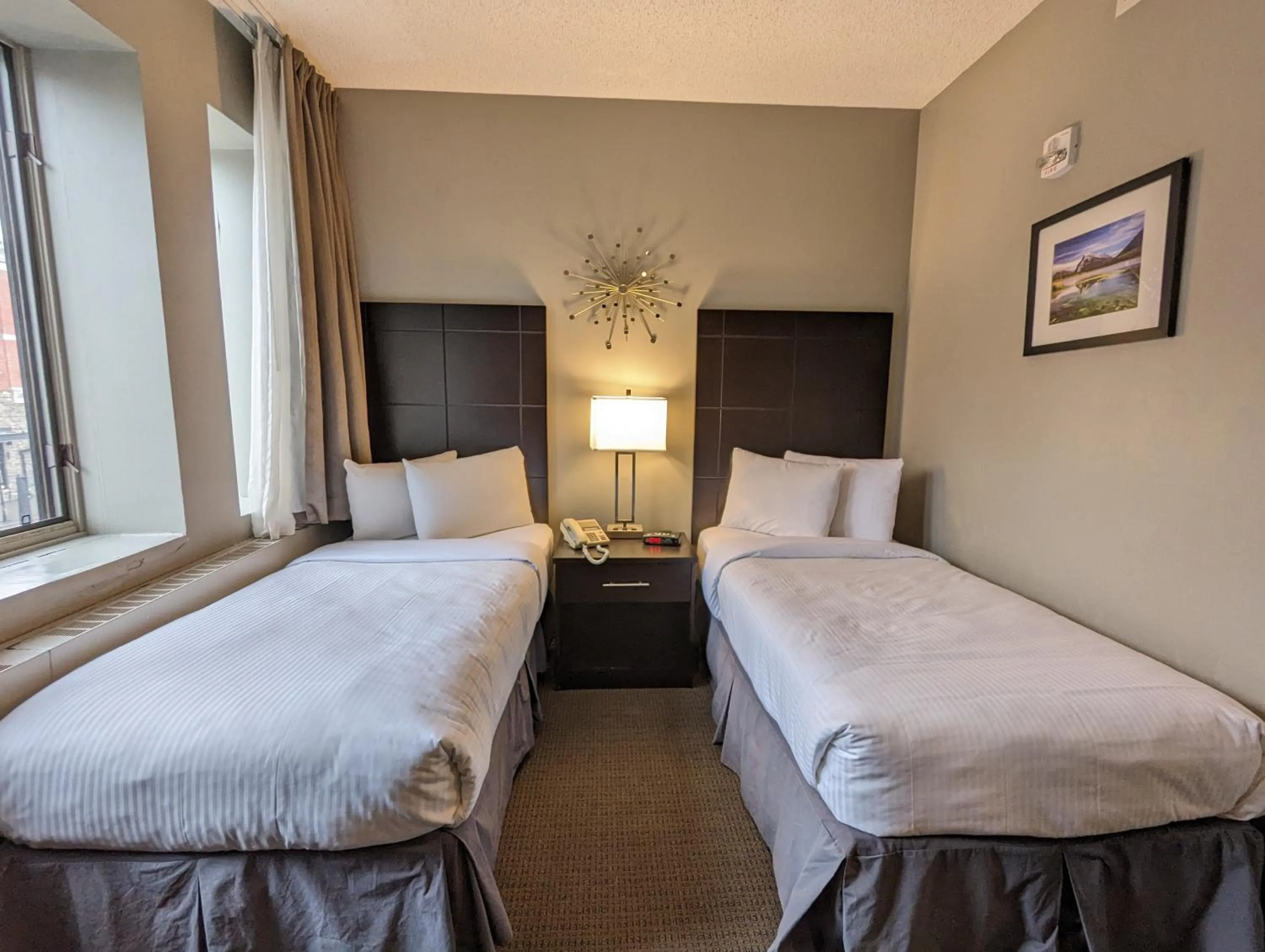 Bed in King Edward Hotel