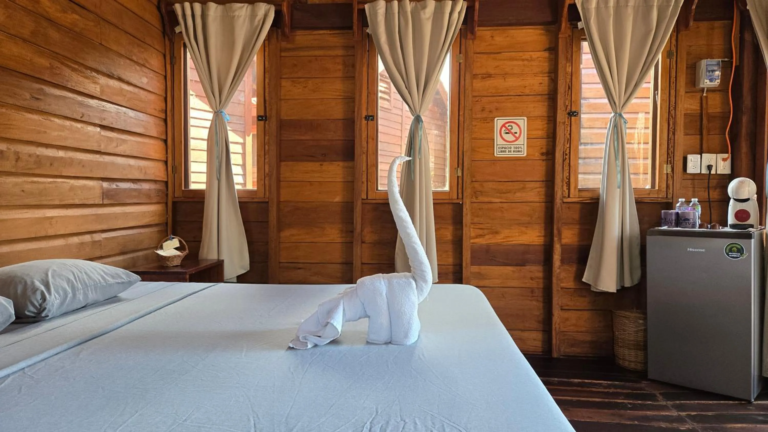 Bed in bacalar My Love Front Laguna