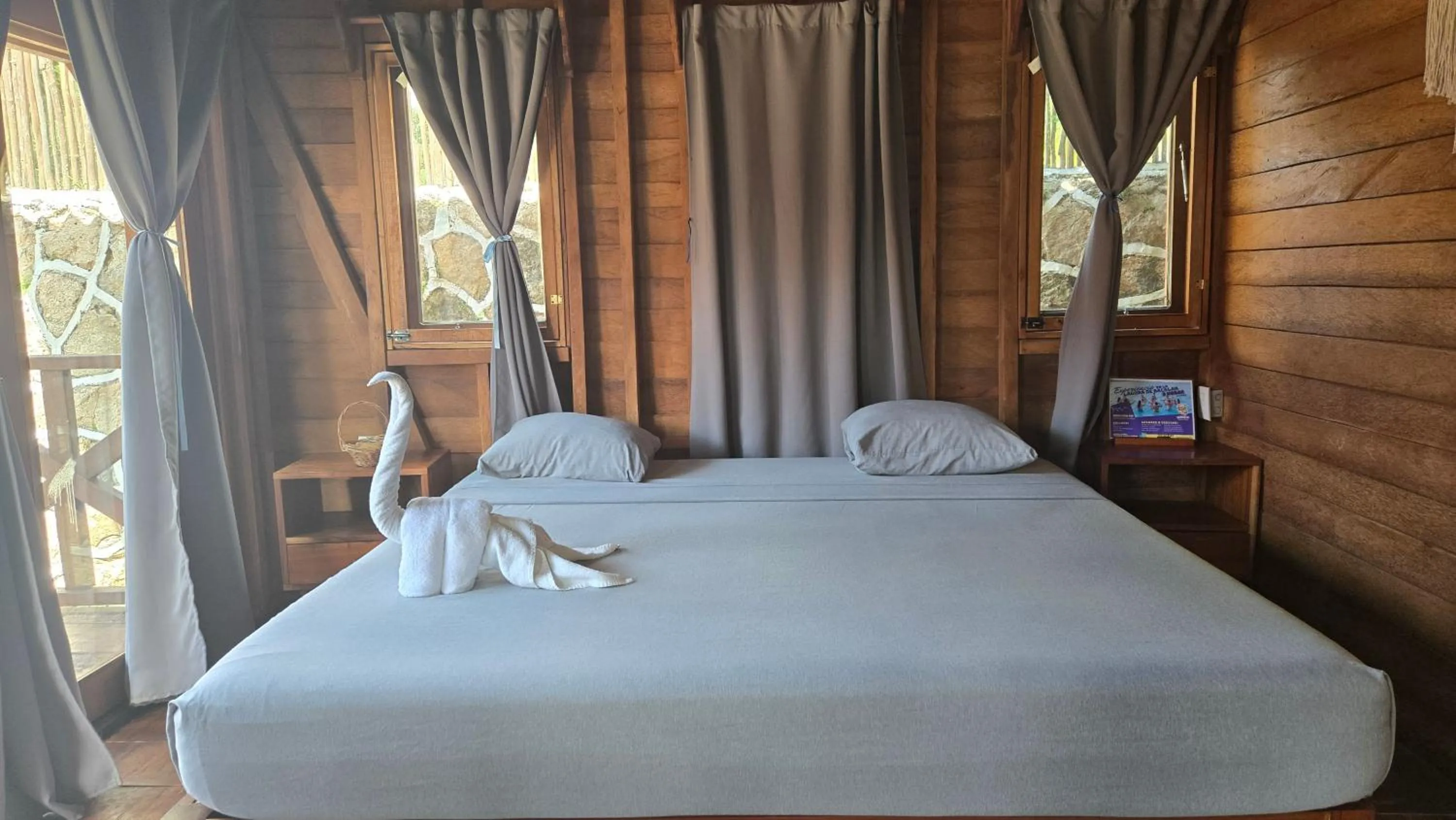Bed in bacalar My Love Front Laguna