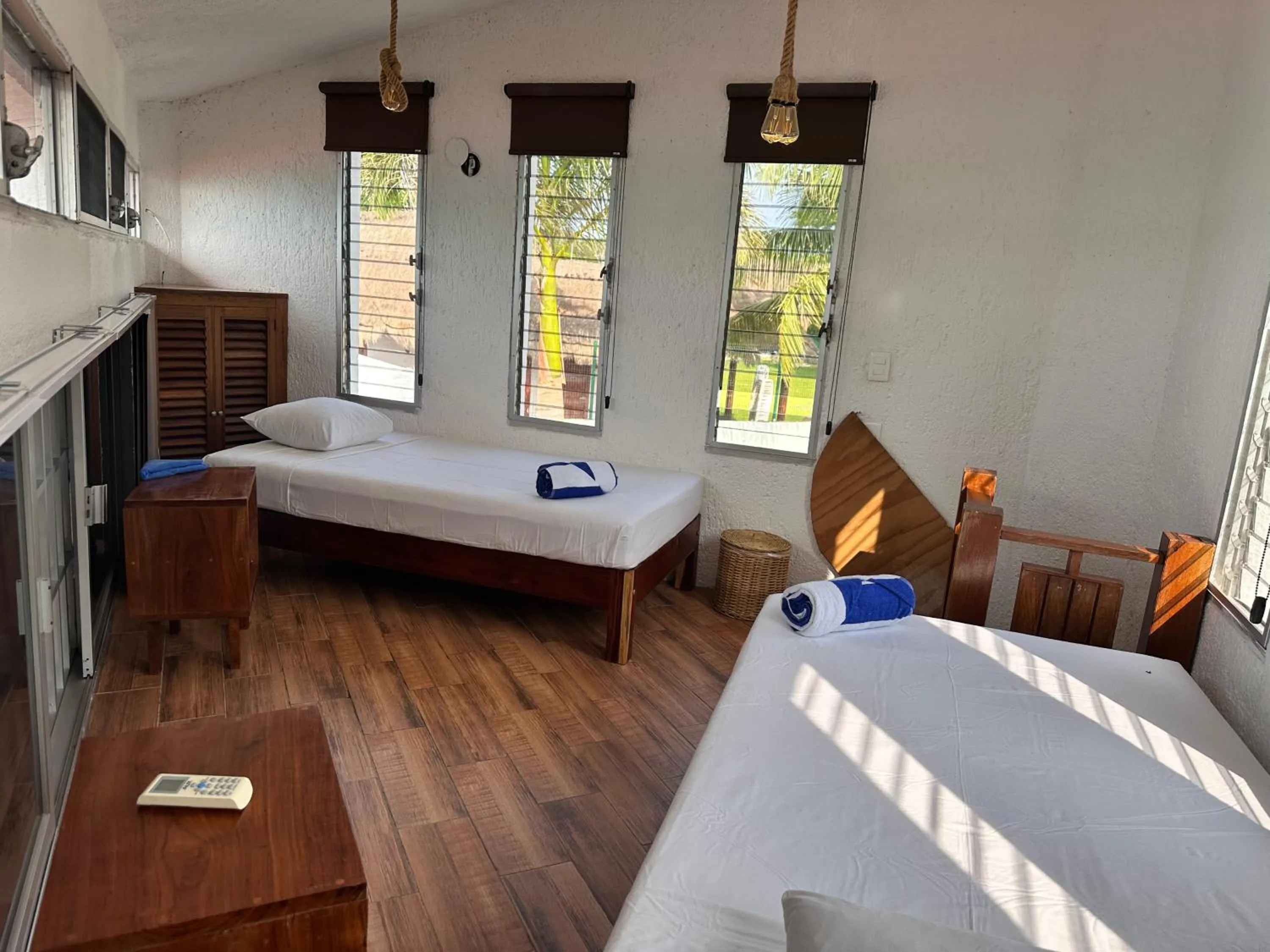 Bed in bacalar My Love Front Laguna