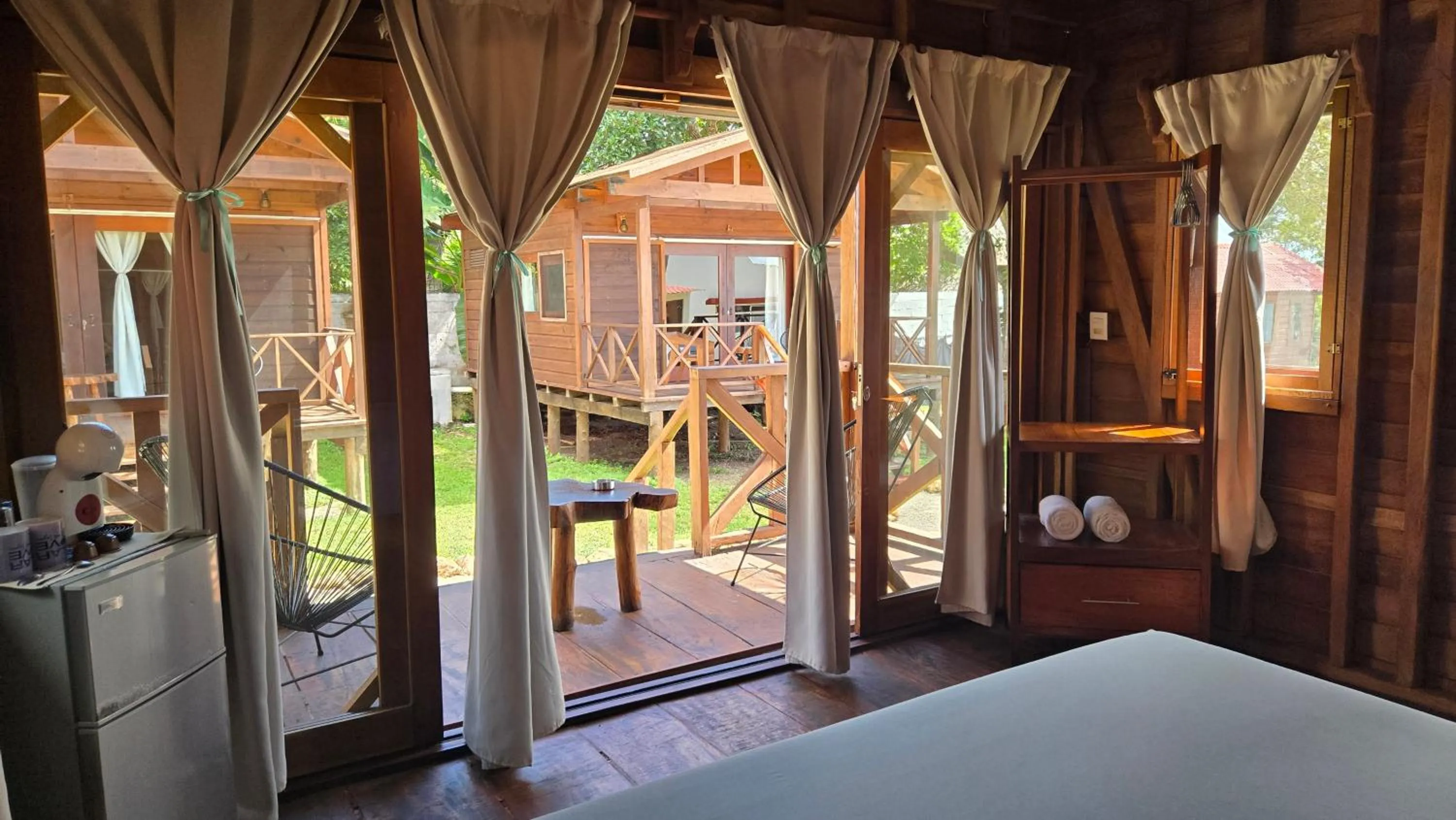 Bed in bacalar My Love Front Laguna