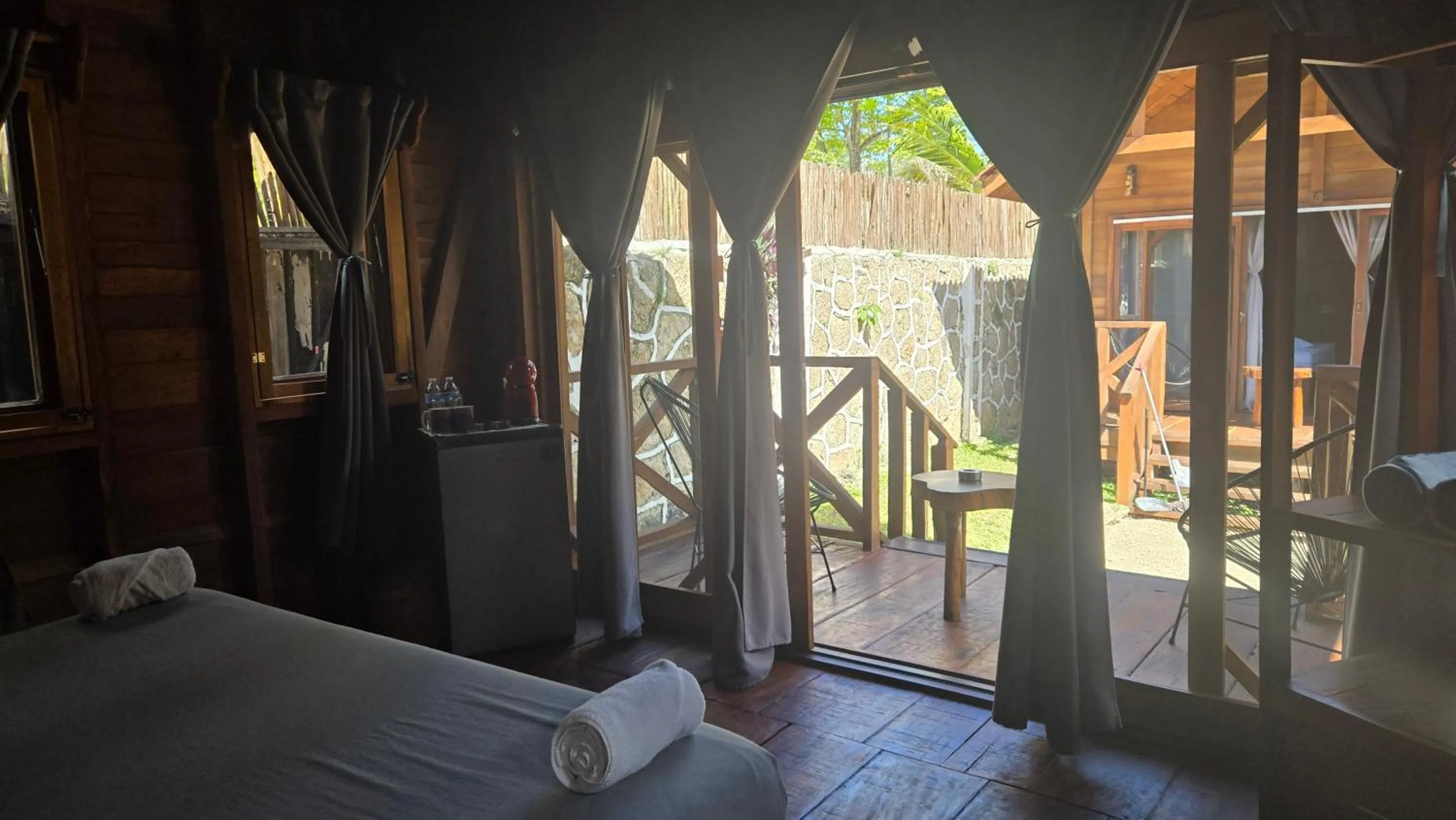 Bed in bacalar My Love Front Laguna