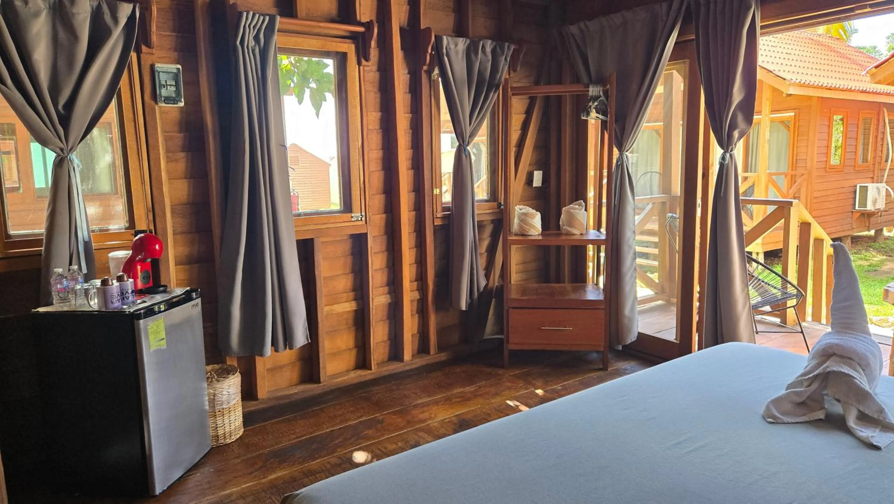 Bed in bacalar My Love Front Laguna