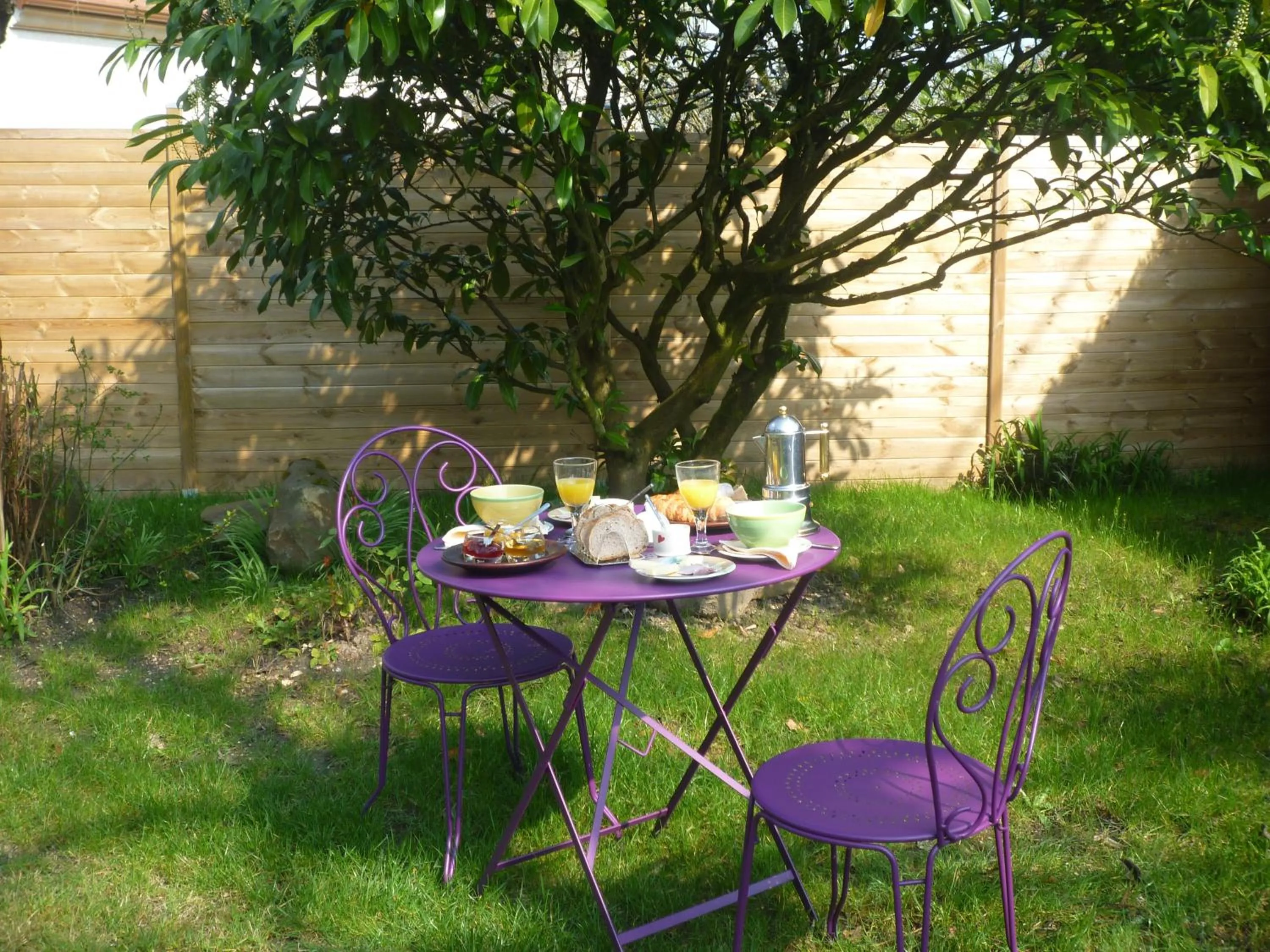Balcony/Terrace in Chambre d'hôte La Bacotterie