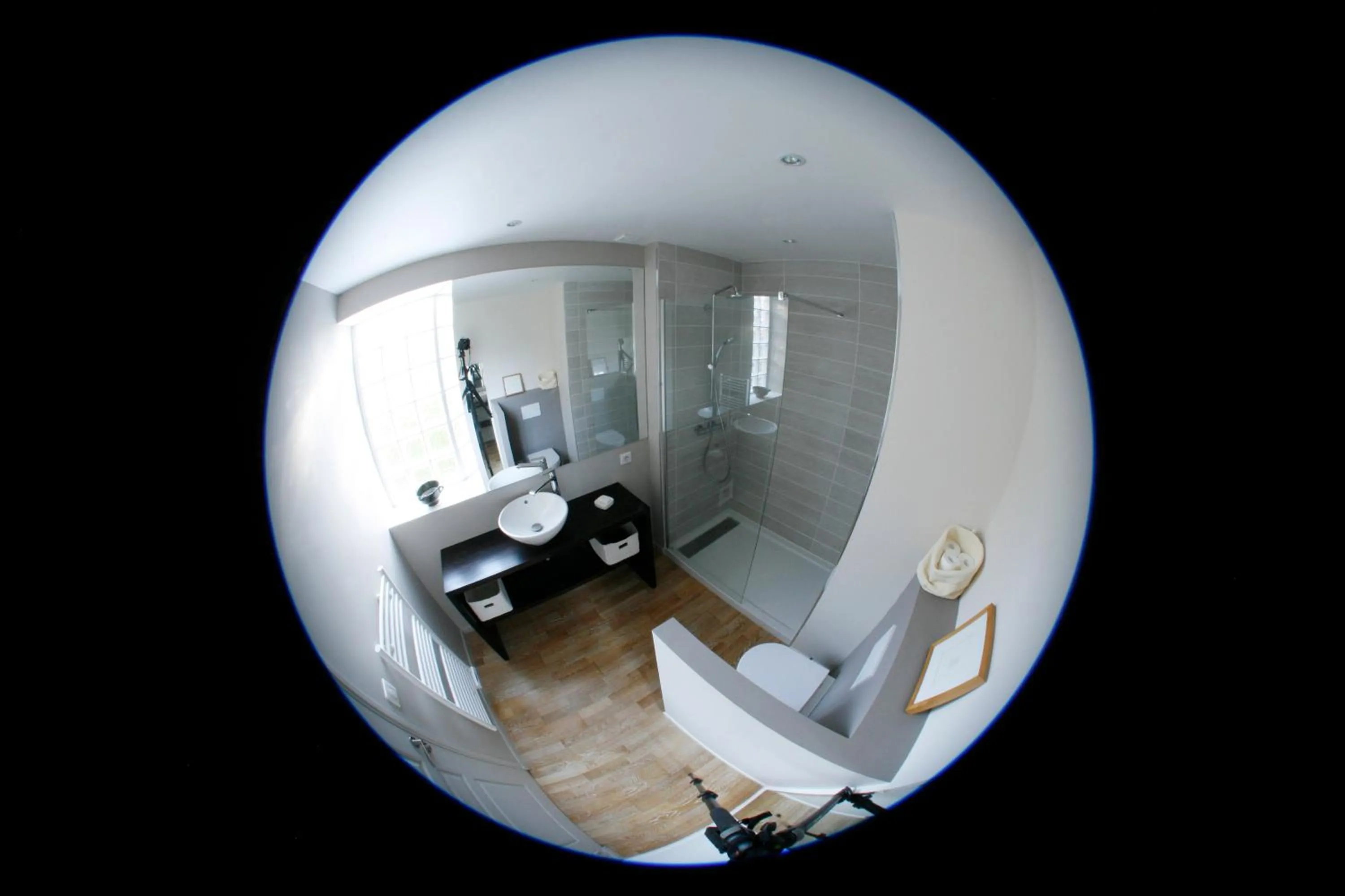 Bathroom in Chambre d'hôte La Bacotterie