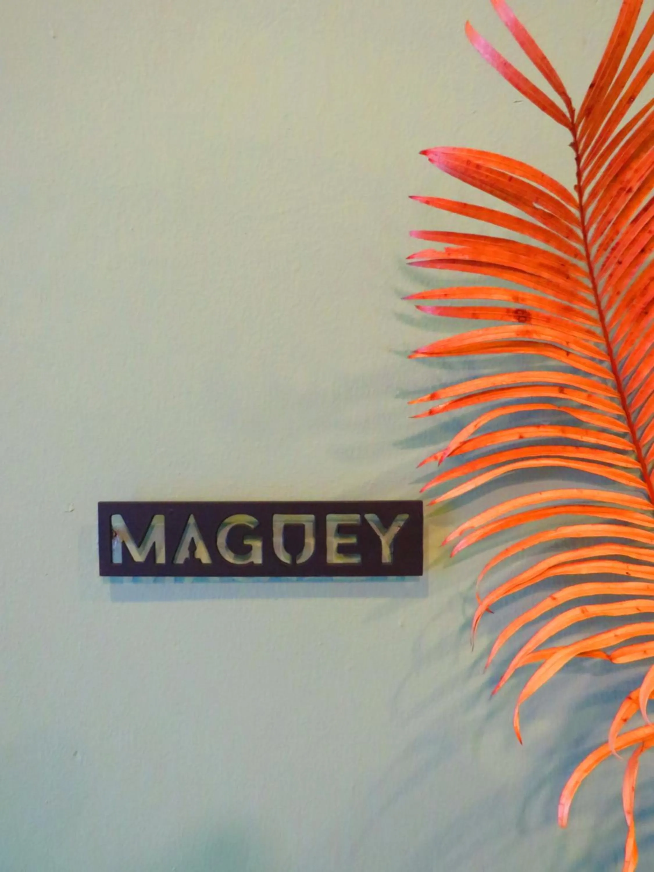 Logo/Certificate/Sign in Casa Magu Merida