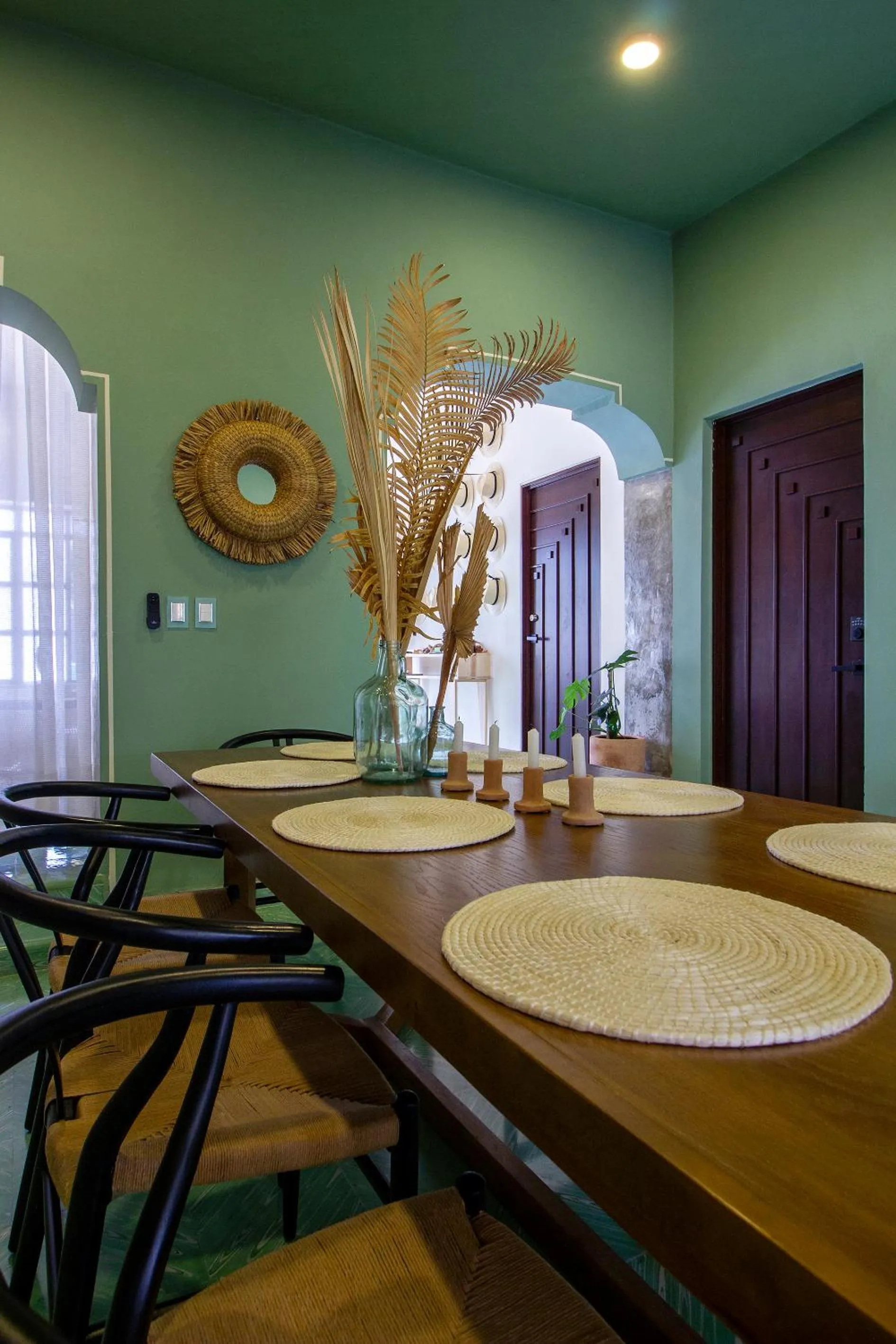 Dining area in Casa Magu Merida
