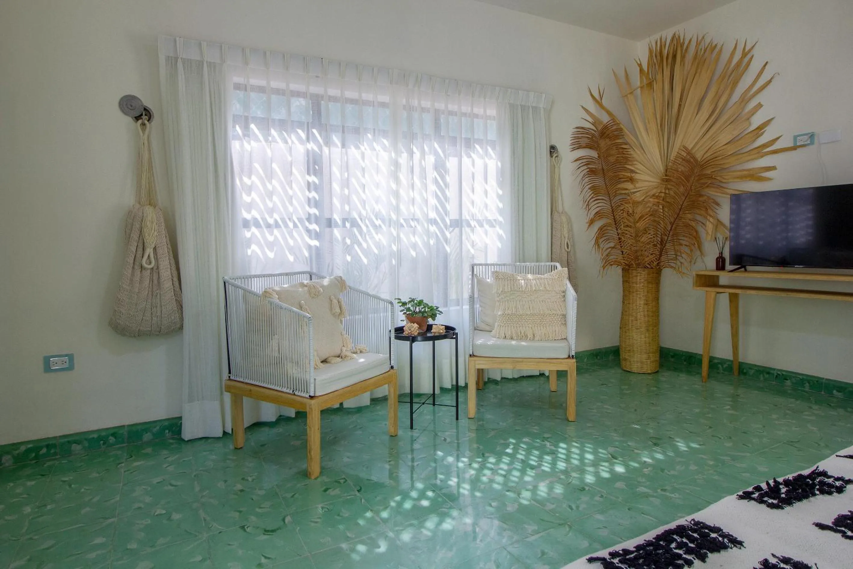 Seating area in Casa Magu Merida