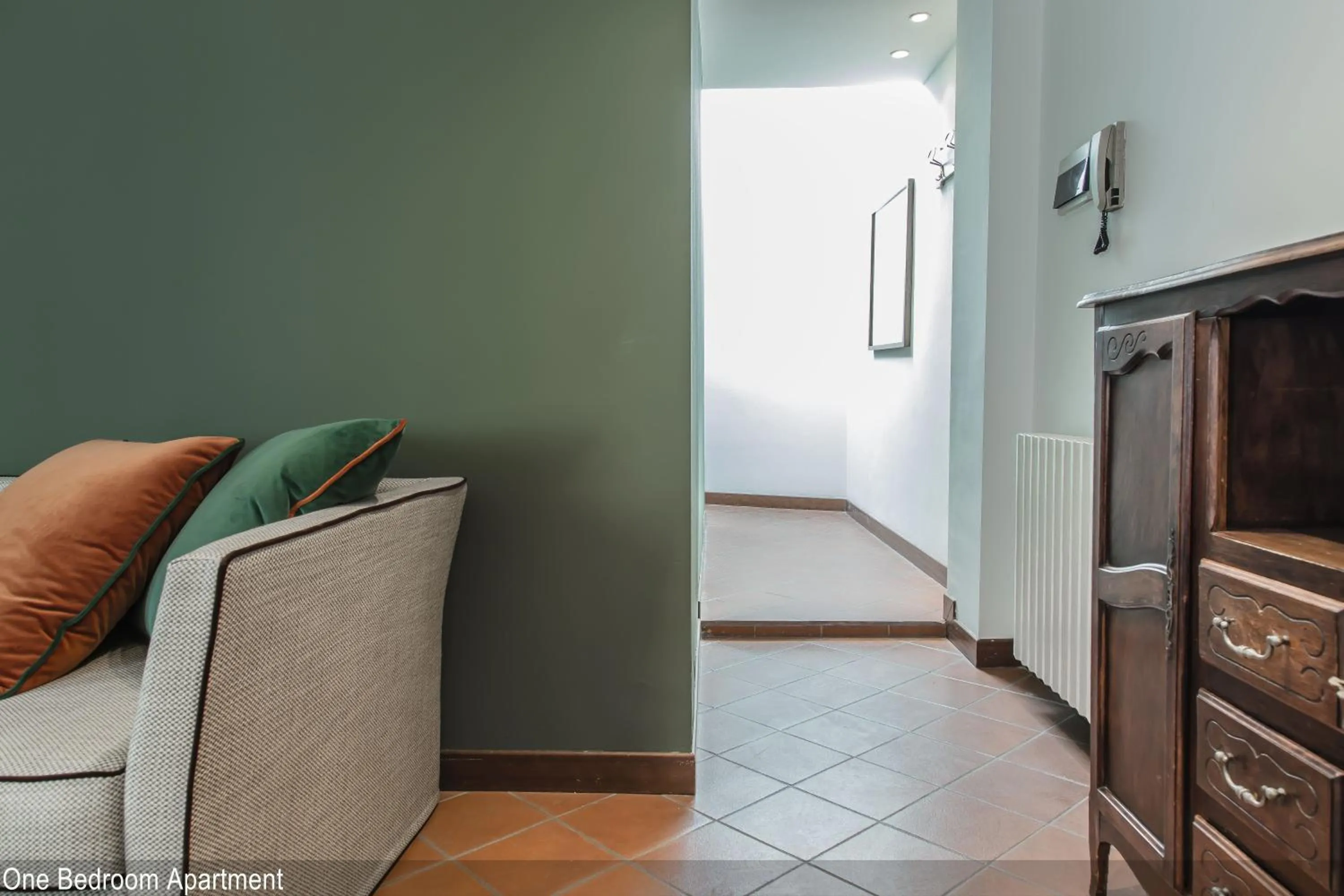 Living room in Brera Apartments in Porta Romana