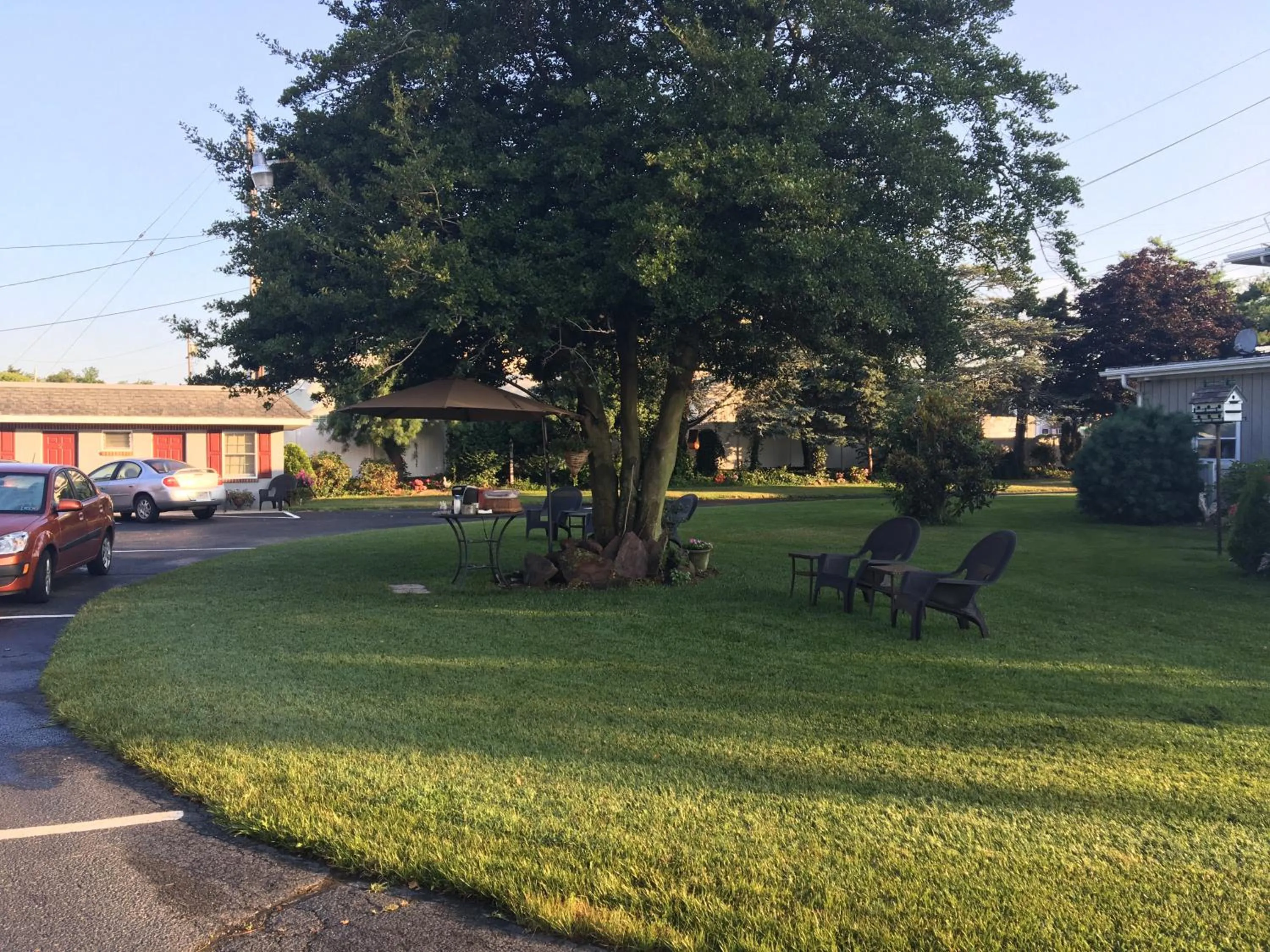 Garden in Boulevard Motel