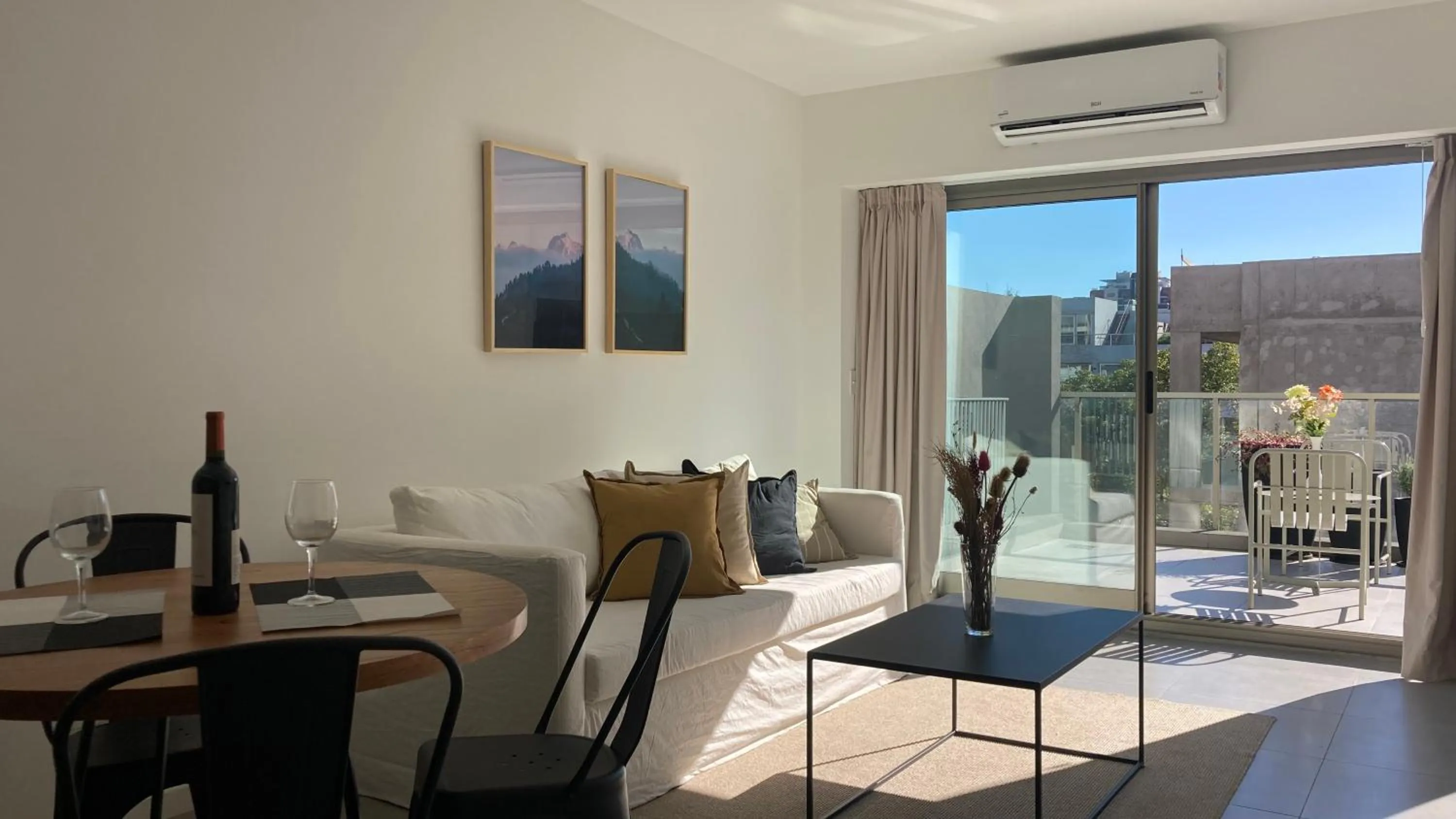 Living room in Babel Pampa