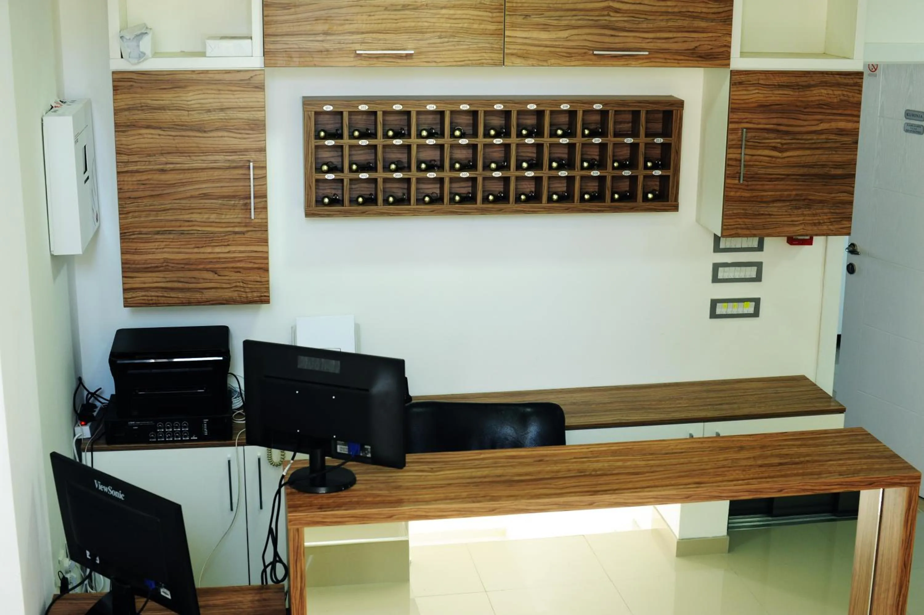 Lobby or reception in Garni Hotel Crystal Ice