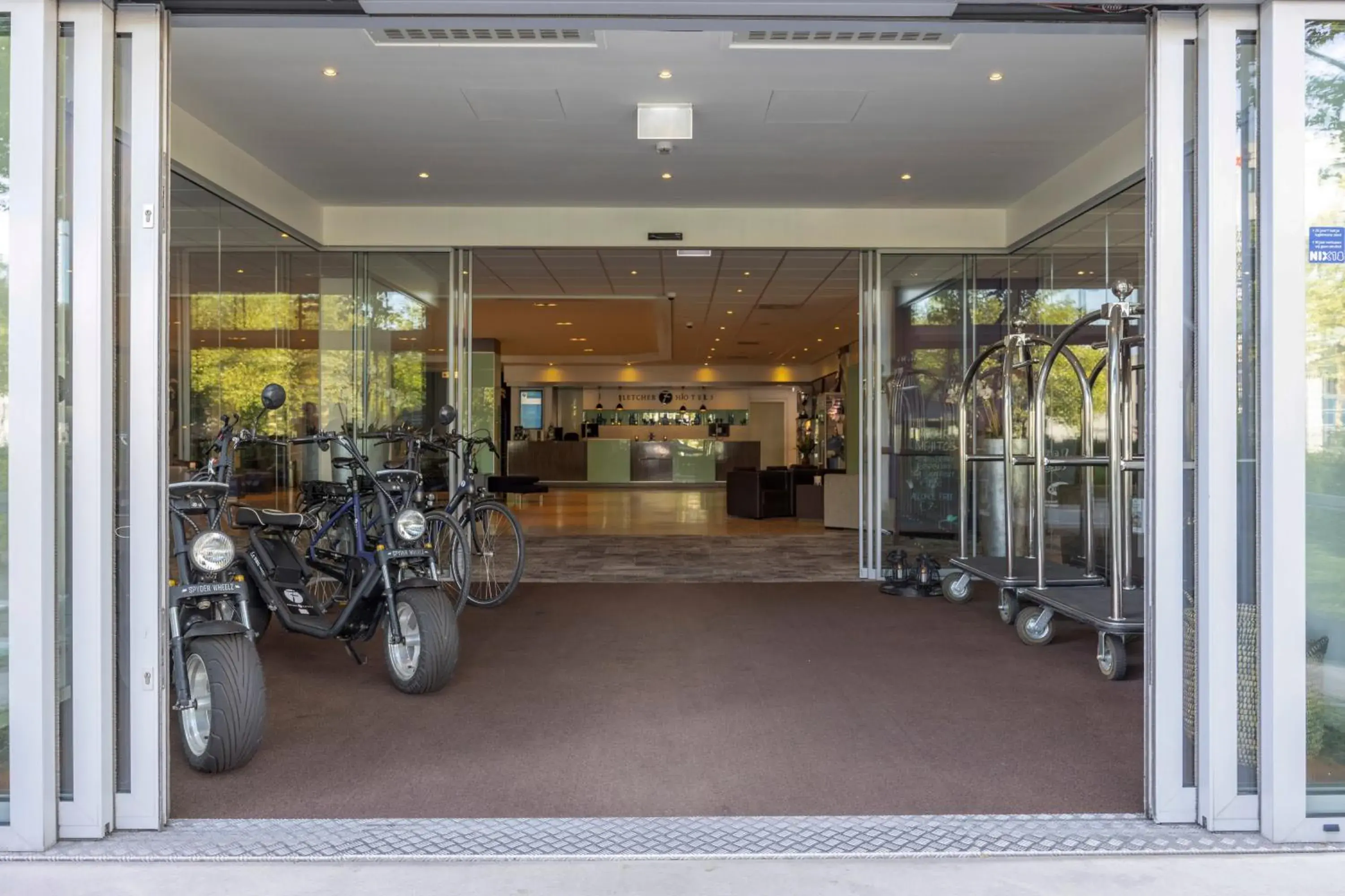 Facade/entrance in Fletcher Hotel-Restaurant Nieuwegein-Utrecht Facade/entrance in Fletcher Hotel-Restaurant Nieuwegein-Utrecht