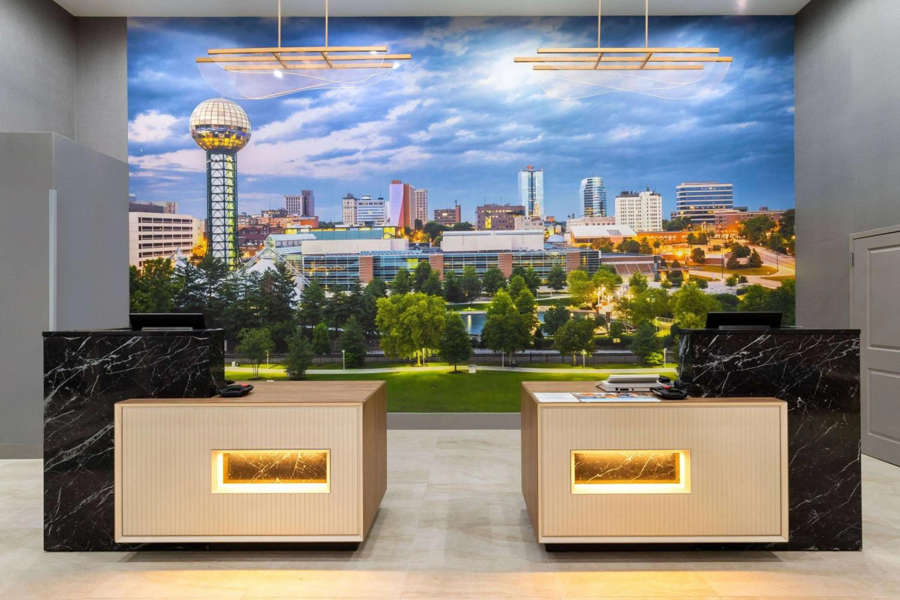 Lobby or reception in La Quinta by Wyndham Knoxville Central Papermill