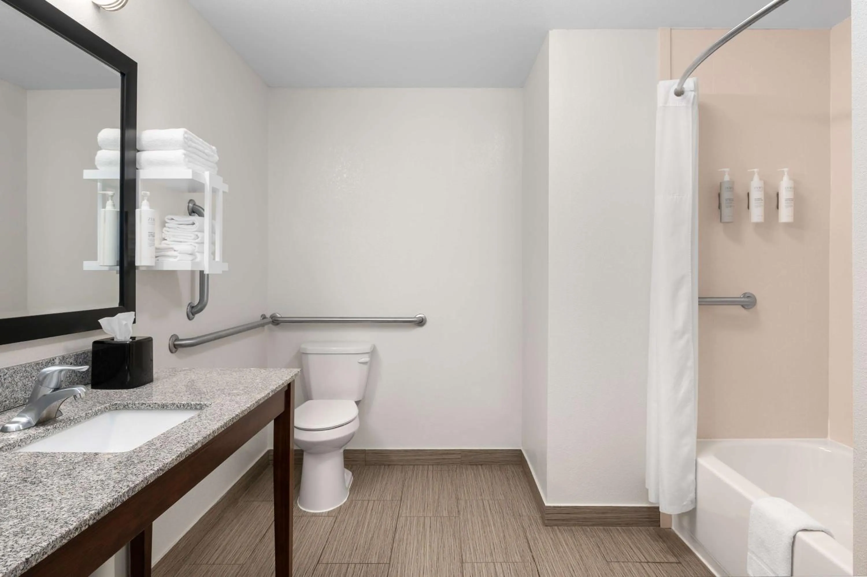 Bathroom in Hampton Inn Atlanta McDonough