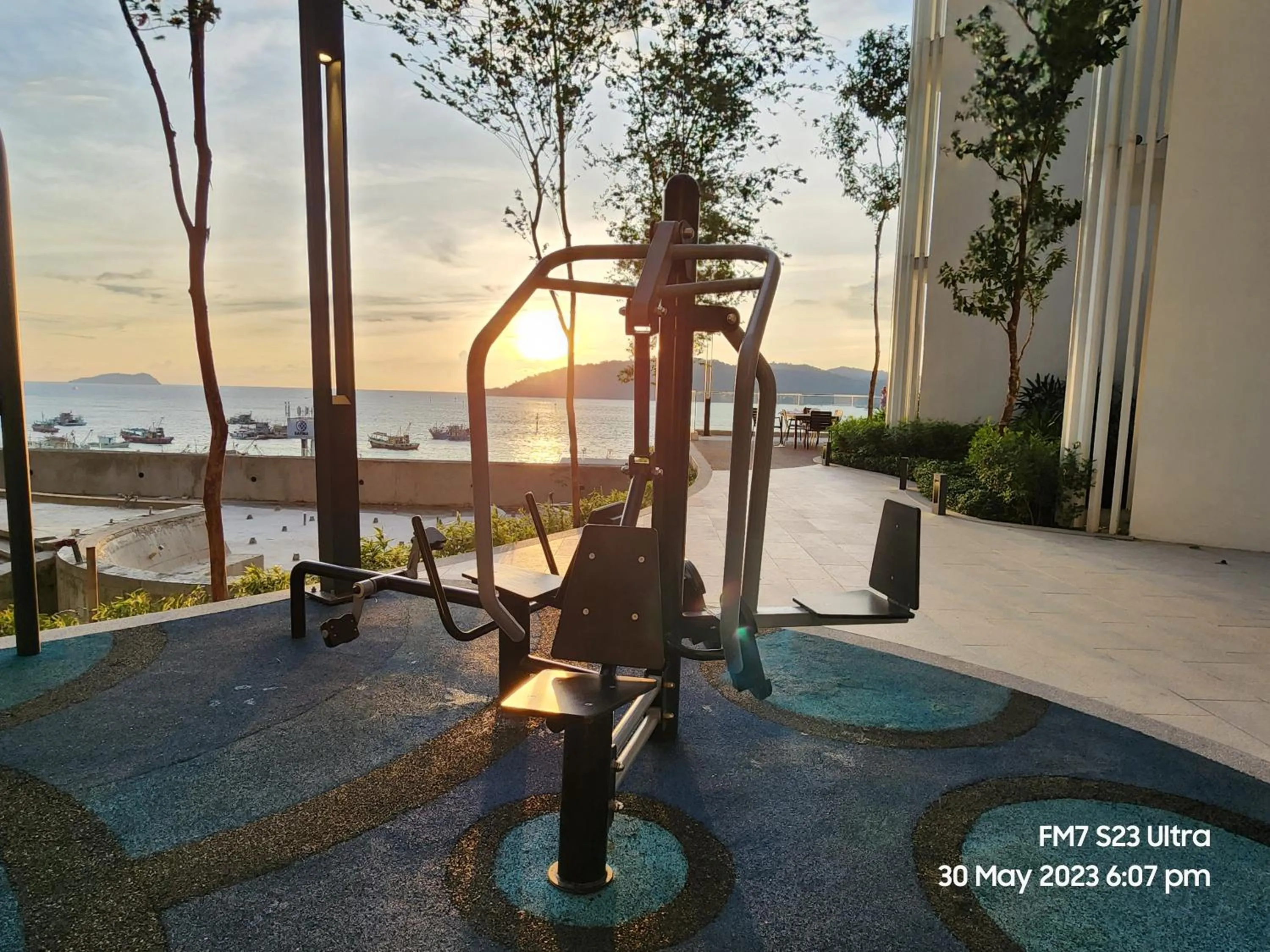 Children play ground in Seaview Luxury Suites at The Shore Kota Kinabalu