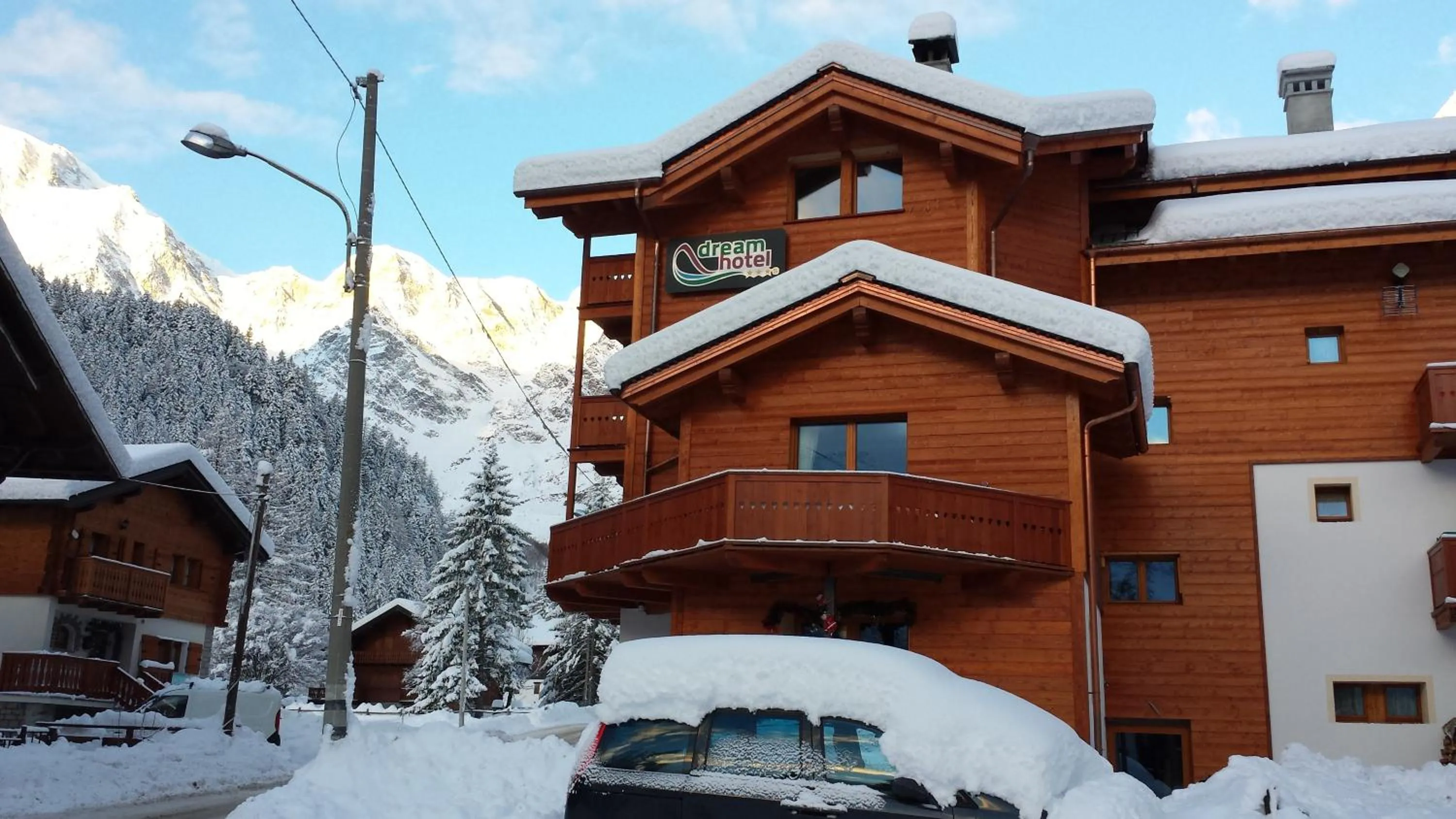 Property building in Dream Hotel