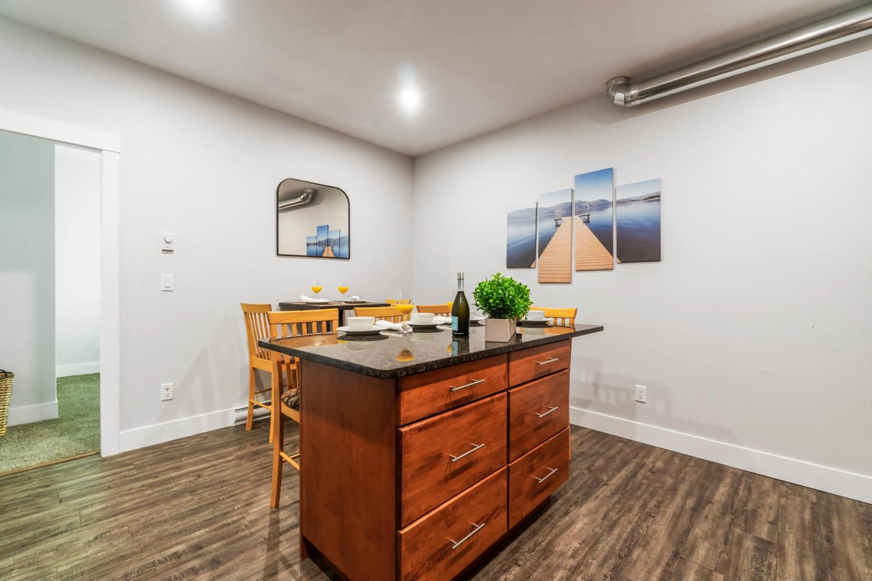 Dining area in Heaven's Haven