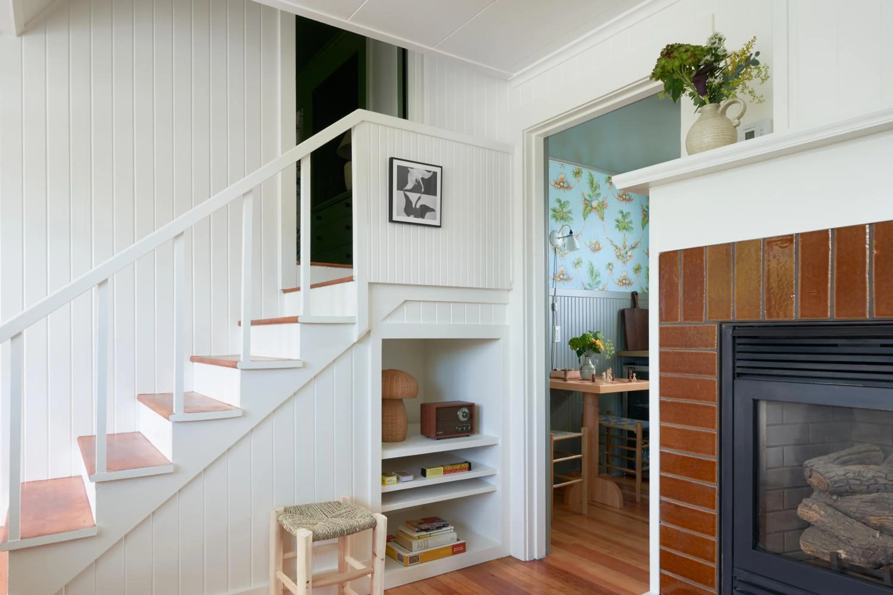 Living room in The Drifthaven at Gearhart
