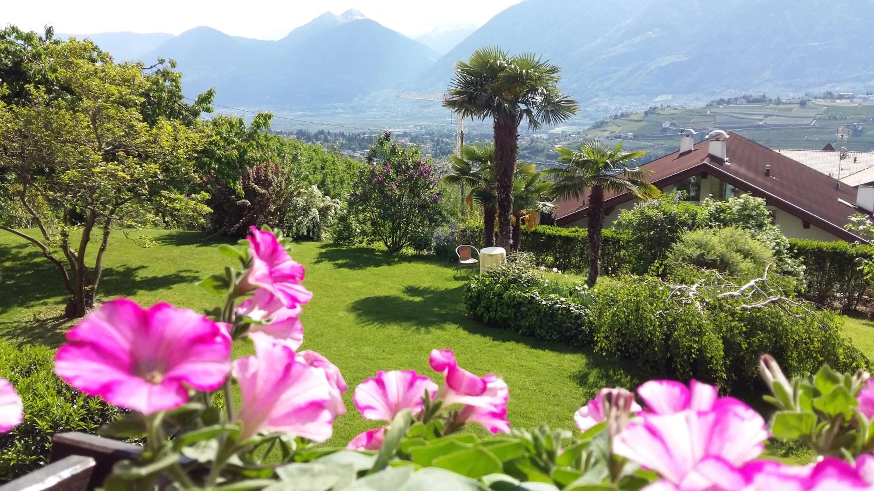Garden in Hotel Garni Katnau