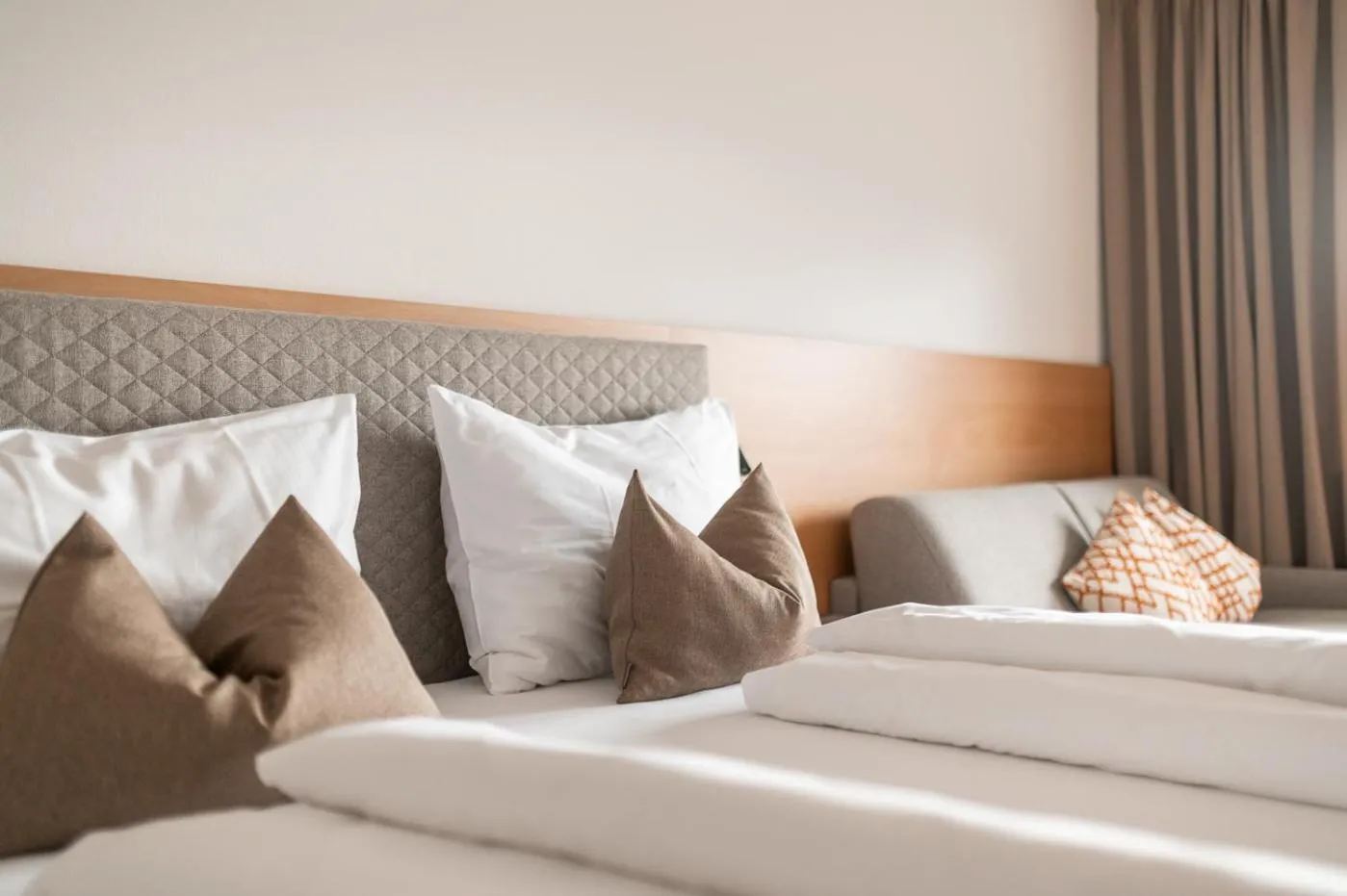 Bed in Hotel Garni Katnau