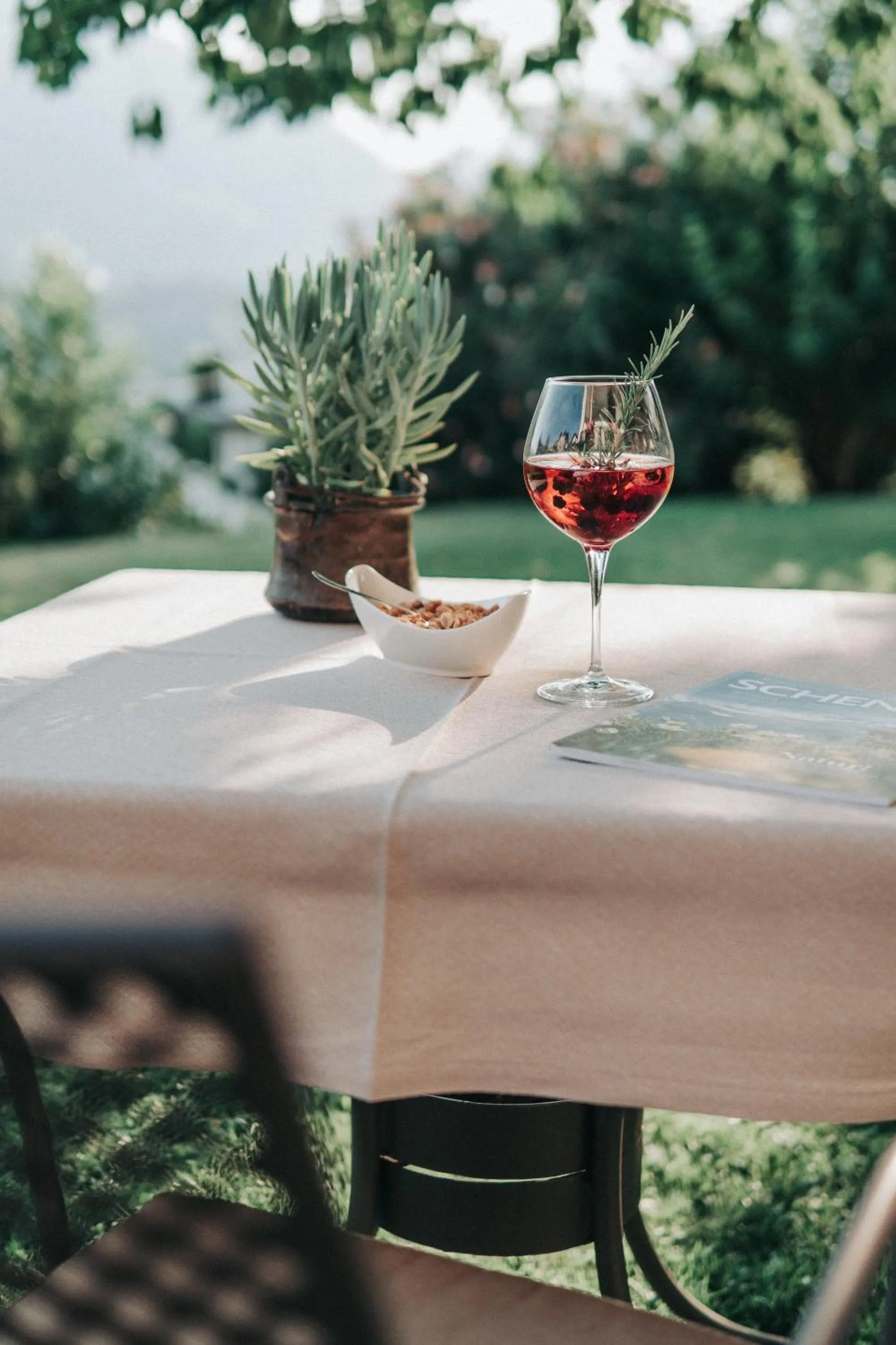 Garden in Hotel Garni Katnau