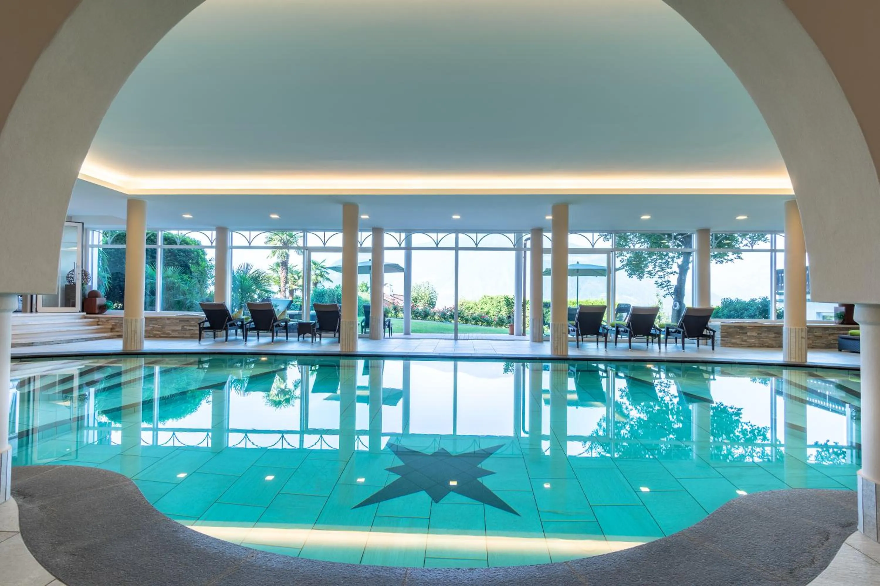 Swimming pool in Hotel Garni Katnau