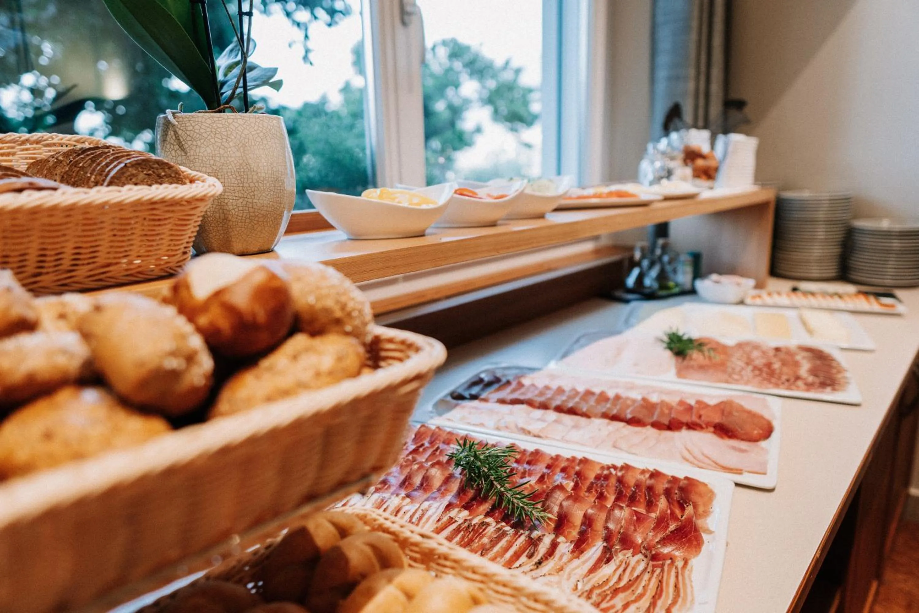 Buffet breakfast in Hotel Garni Katnau