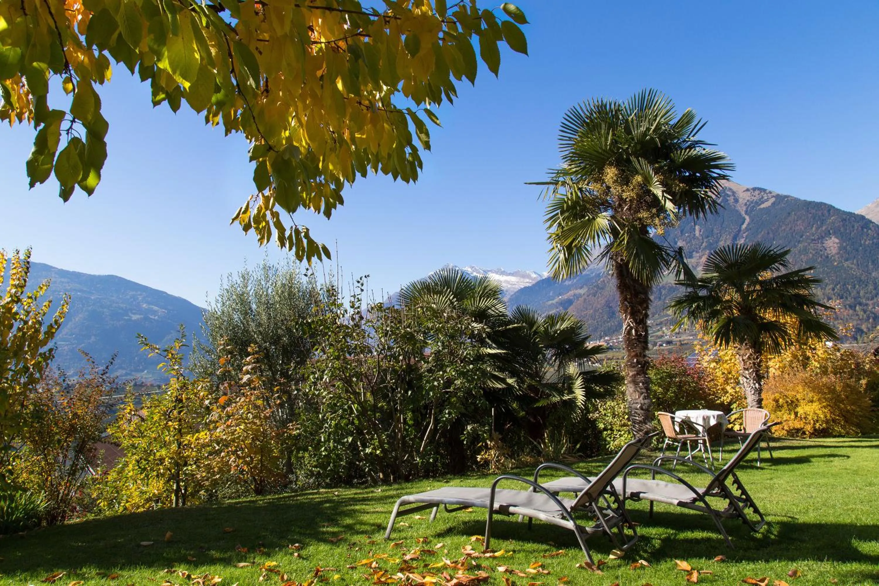 Garden in Hotel Garni Katnau