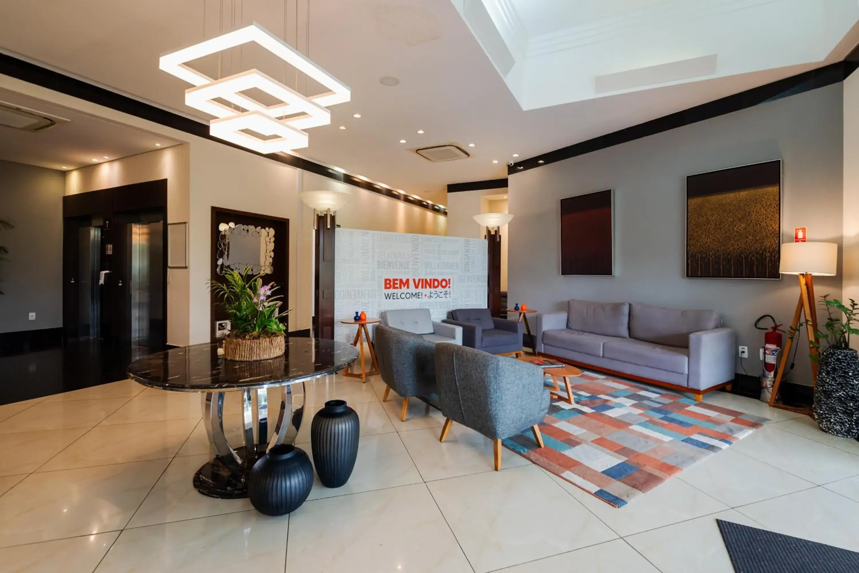 Lobby or reception in Intercity Vinhedo Lobby or reception in Intercity Vinhedo