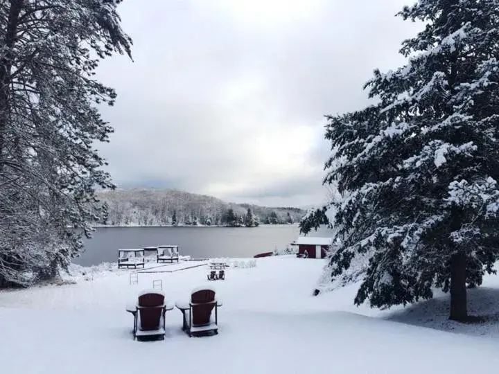 River view, Winter in Trillium Resort & Spa