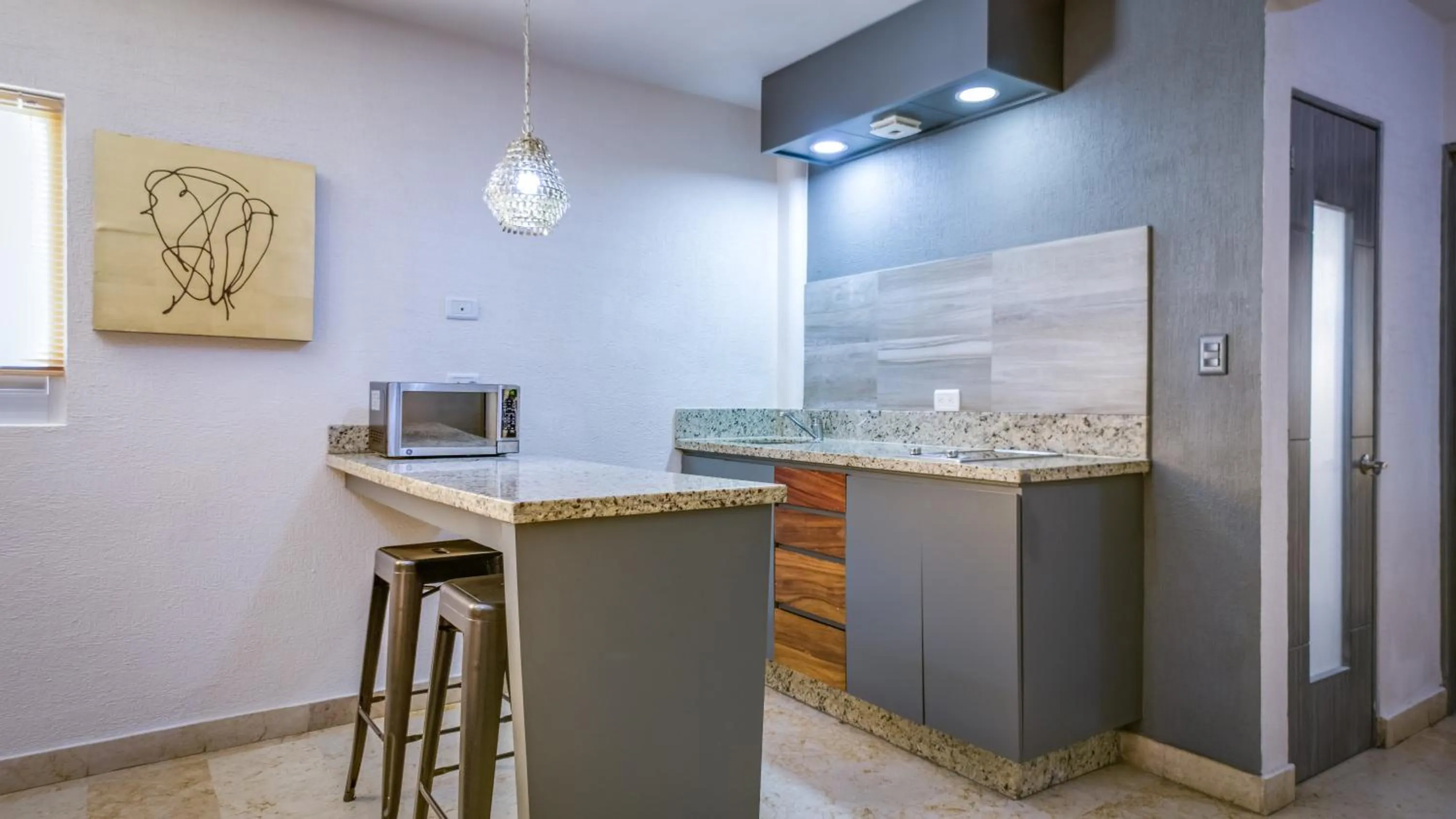 Kitchen or kitchenette in Homesuites Rotarismo