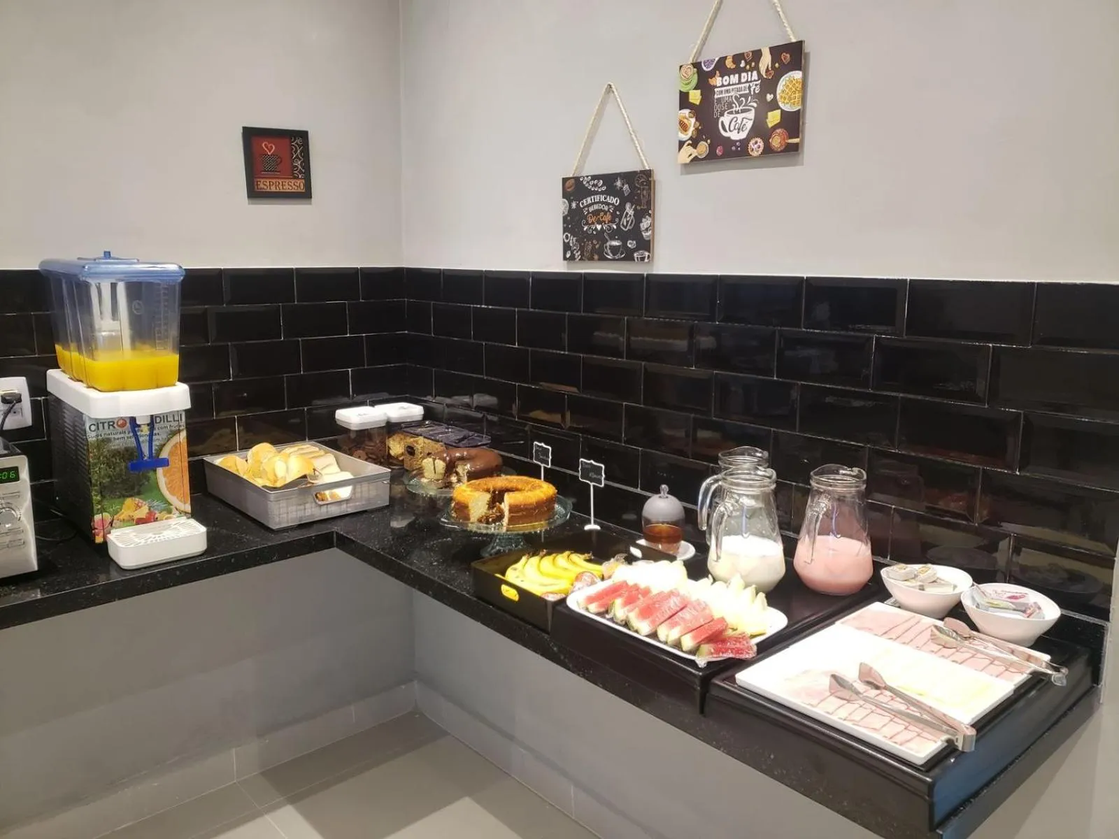 Food and drinks in Unity Hotel - Paulista - SP