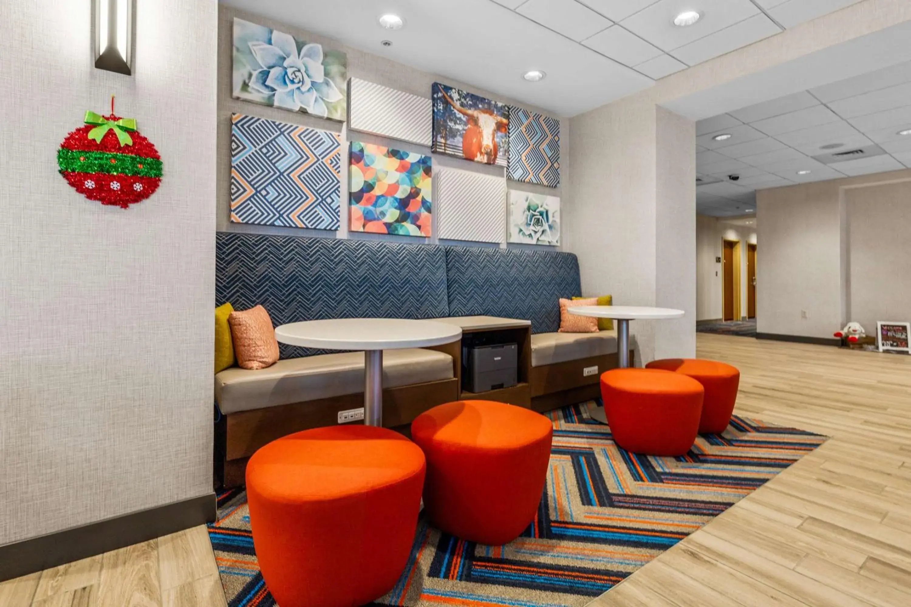 Lobby or reception in Hampton Inn Temple Lobby or reception in Hampton Inn Temple