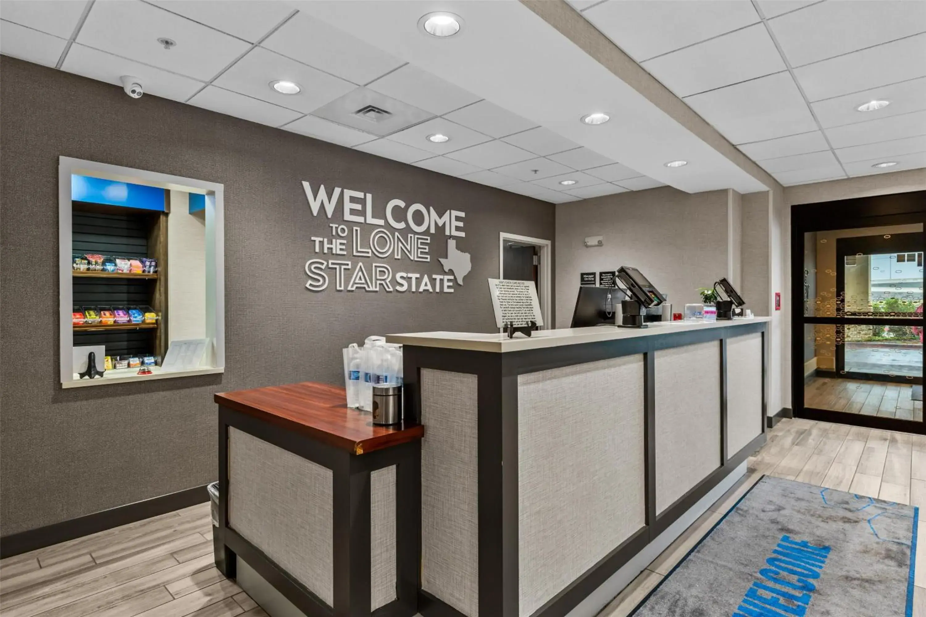 Lobby or reception in Hampton Inn Temple Lobby or reception in Hampton Inn Temple