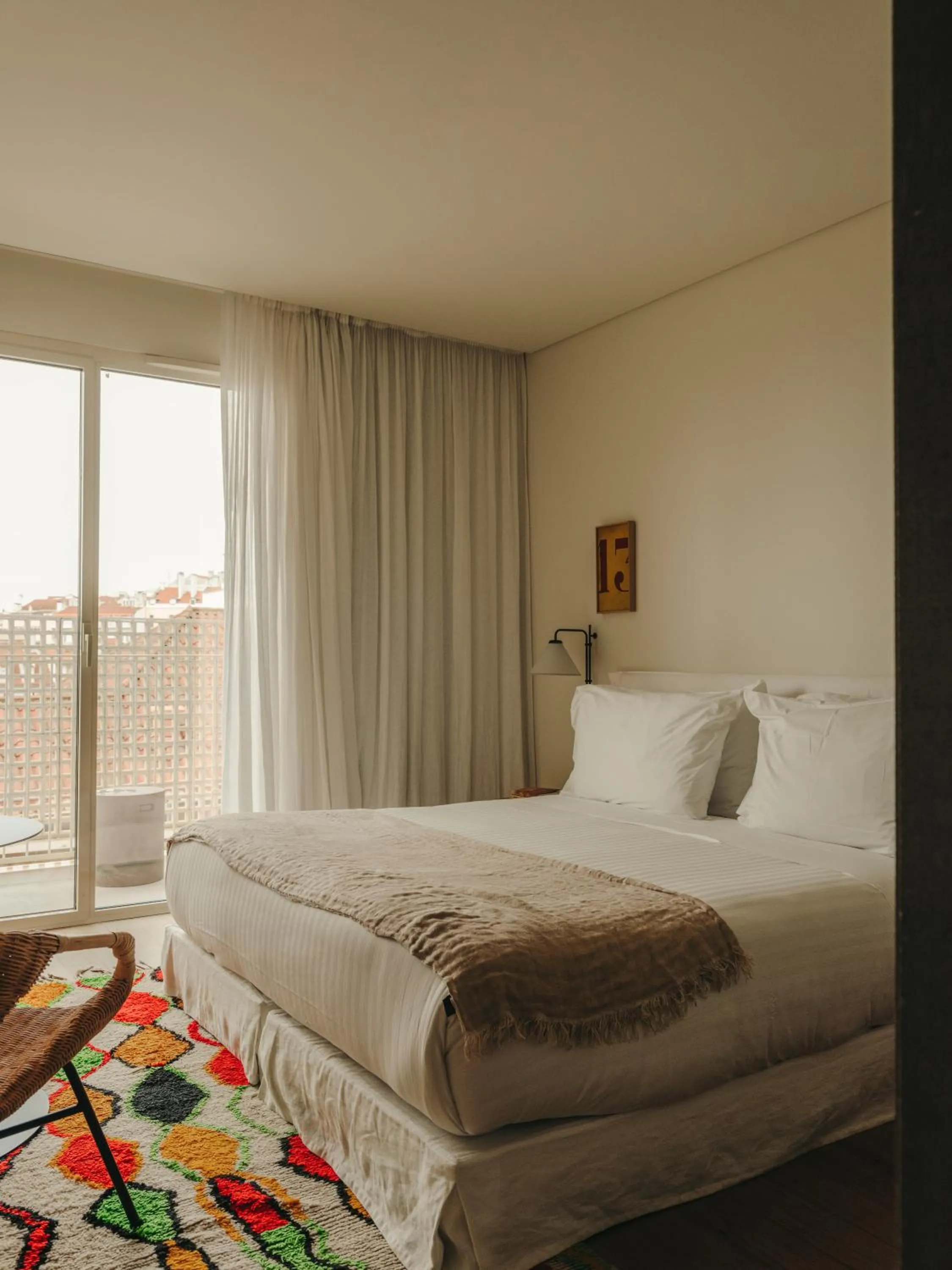 Bedroom, Bed in Pátio do Tijolo