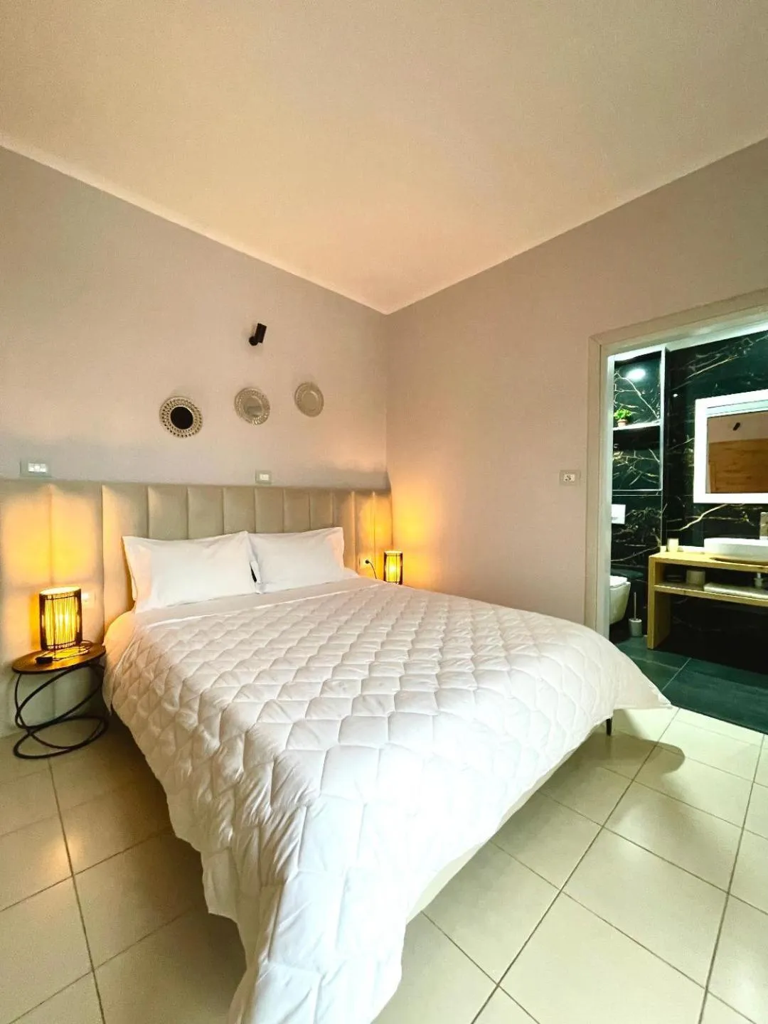 Bed in Hotel Kolagji