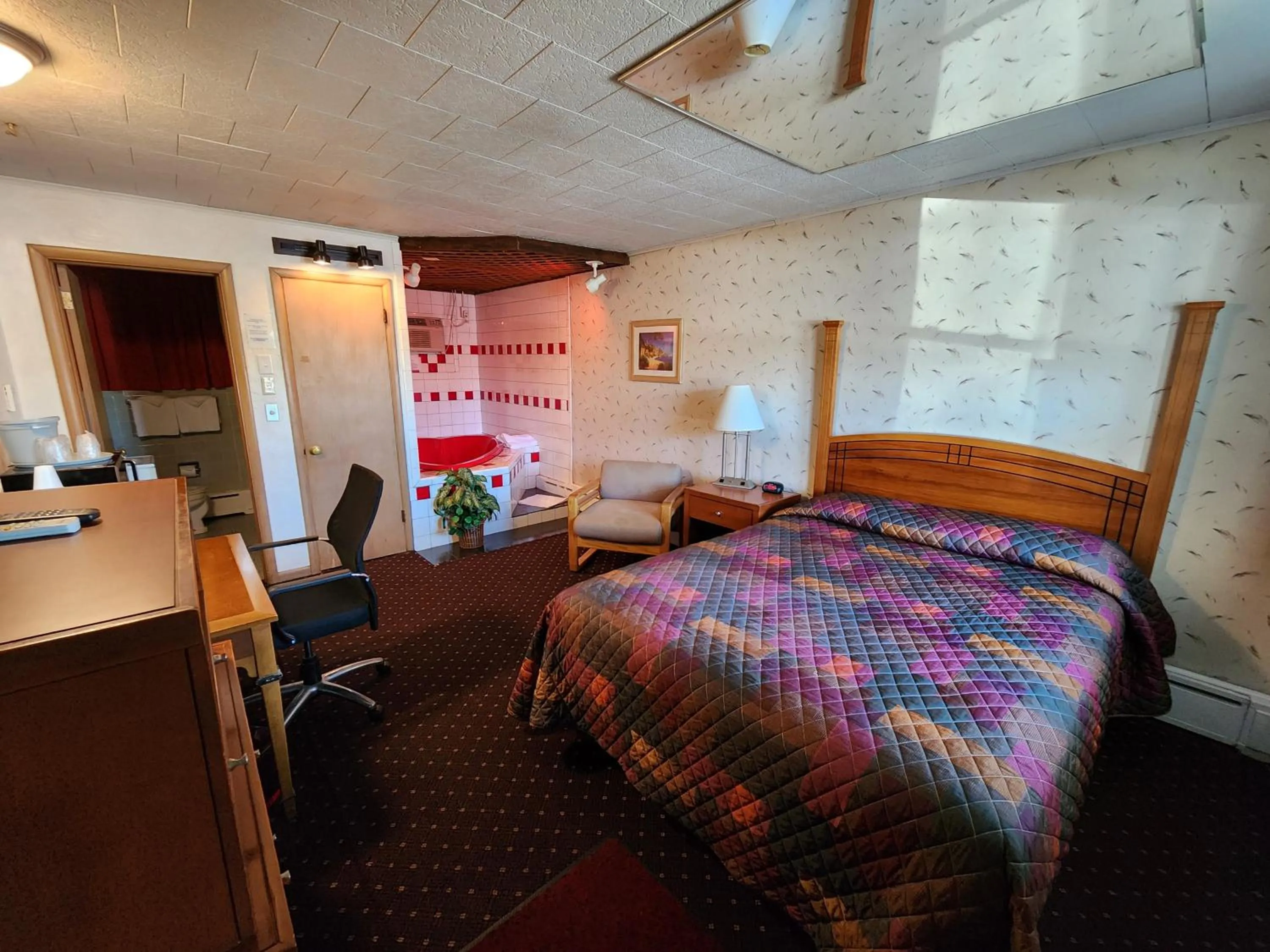 Bed in Riviera Motel